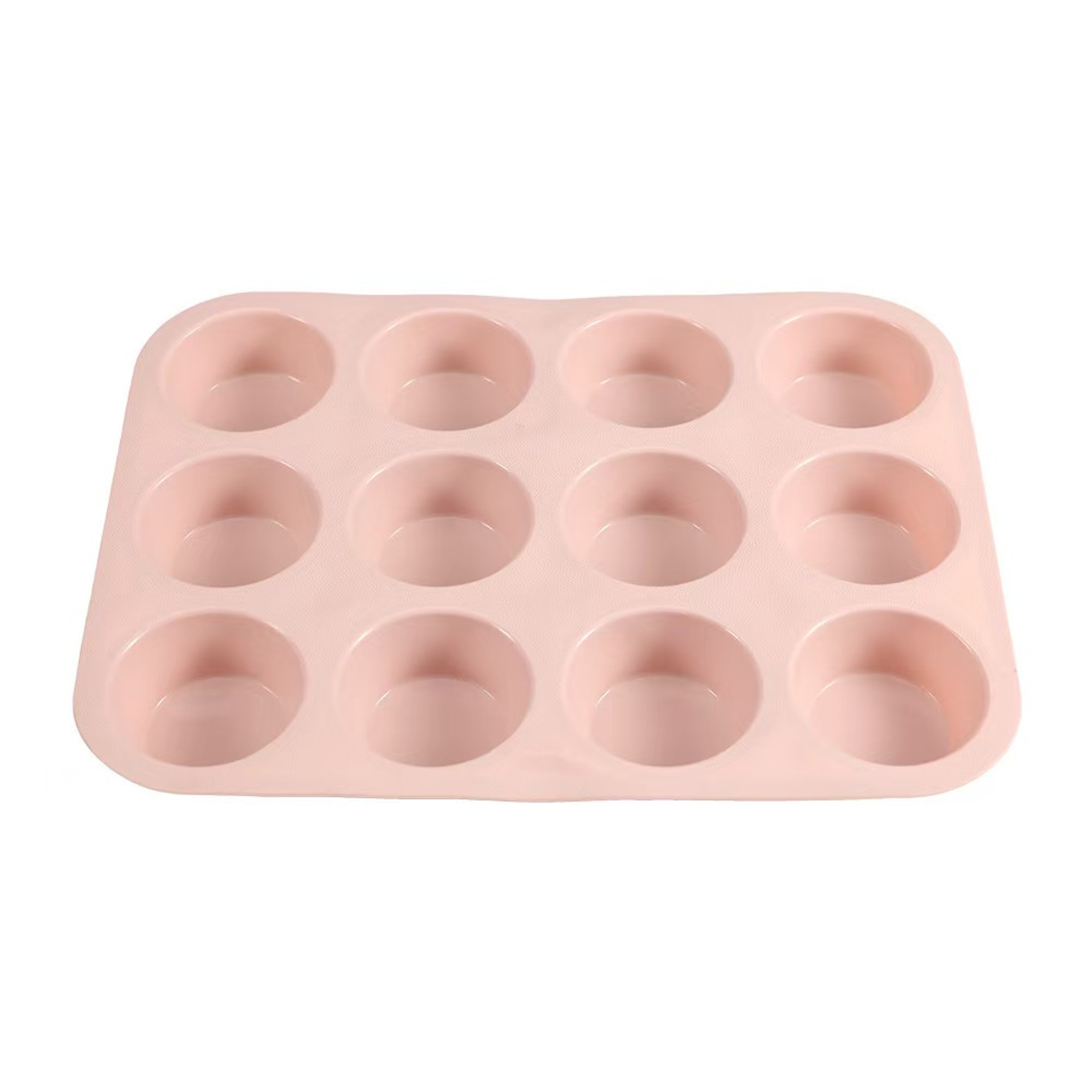 Silicone Muffin Pan Nonstick SpaceSaving Baking Mold 8