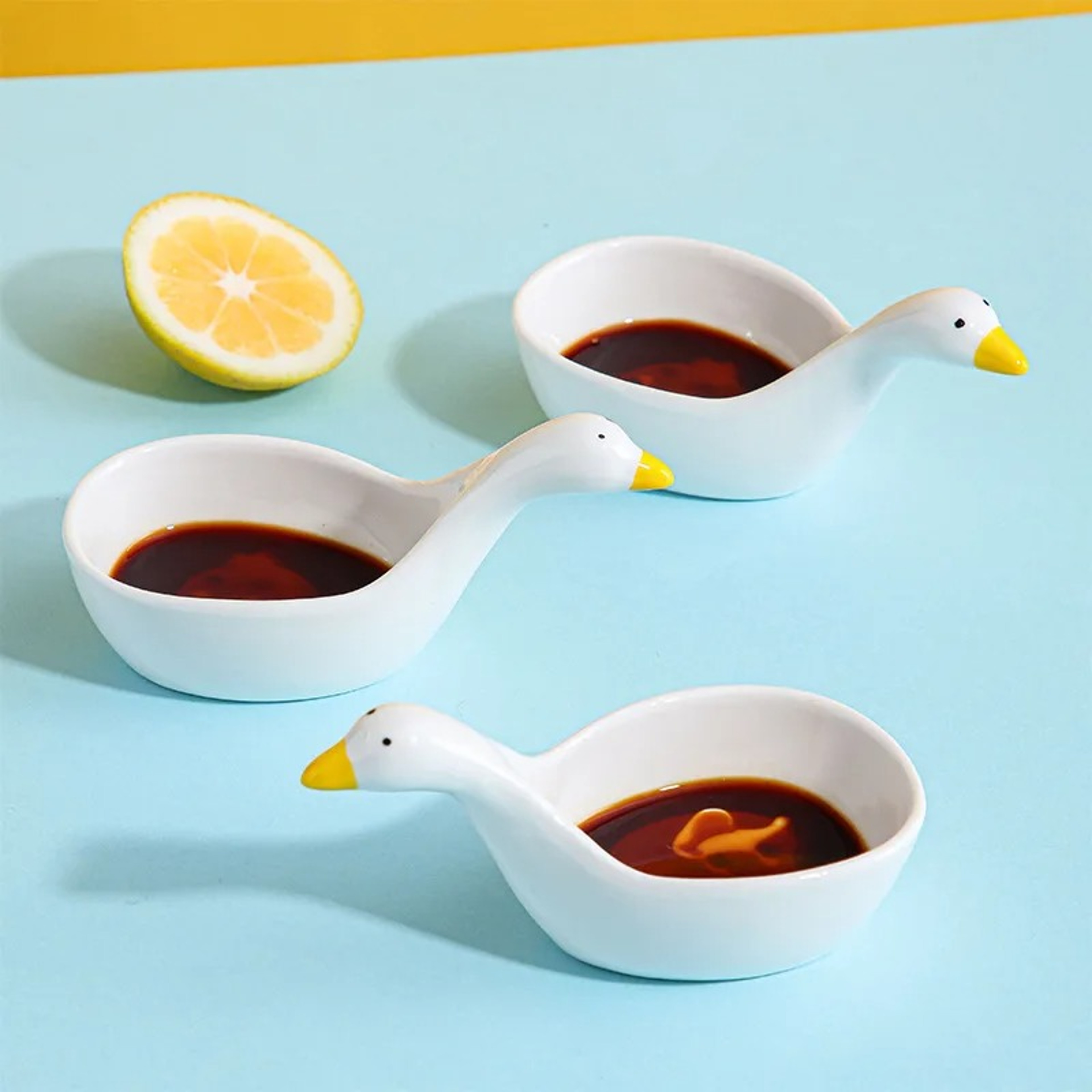 Cute Animal Ceramic Dipping Dish For Sauces And Snacks 2