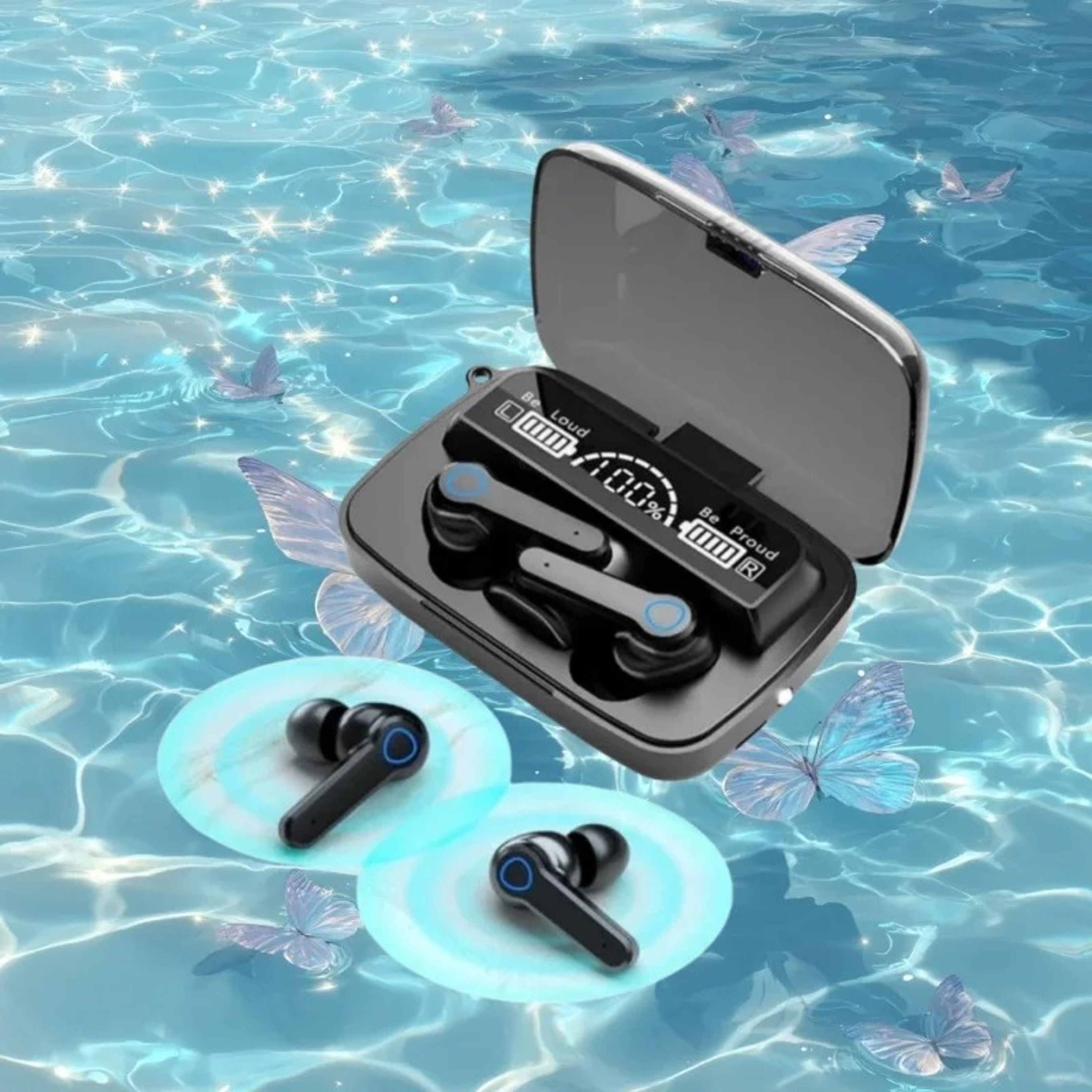 Wireless Earbuds Bluetooth Headset with Gaming Mode Noise Cancelling Charging Case – view 6