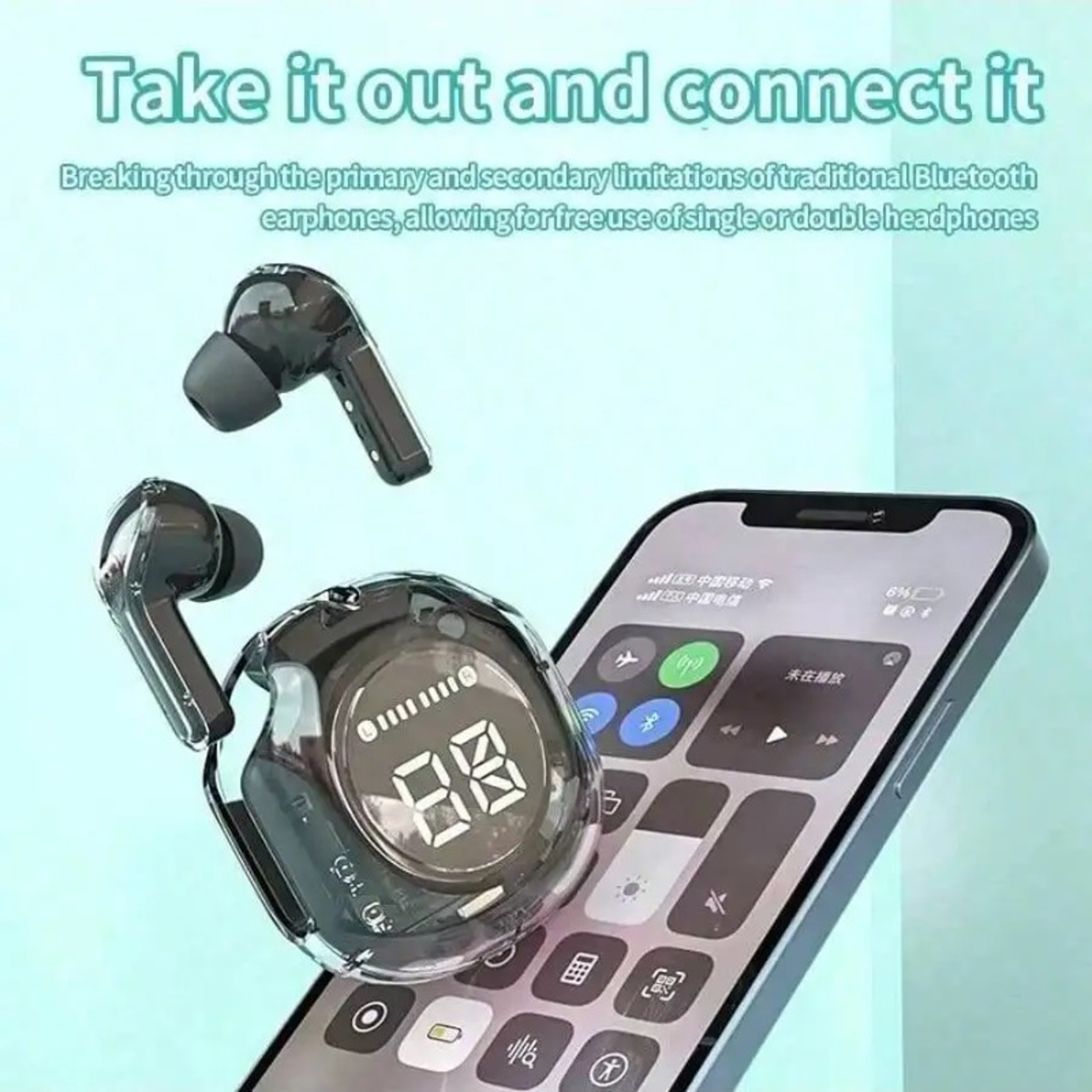 Wireless Earbuds Bluetooth Sport Gaming Headphones With Deep Bass 2