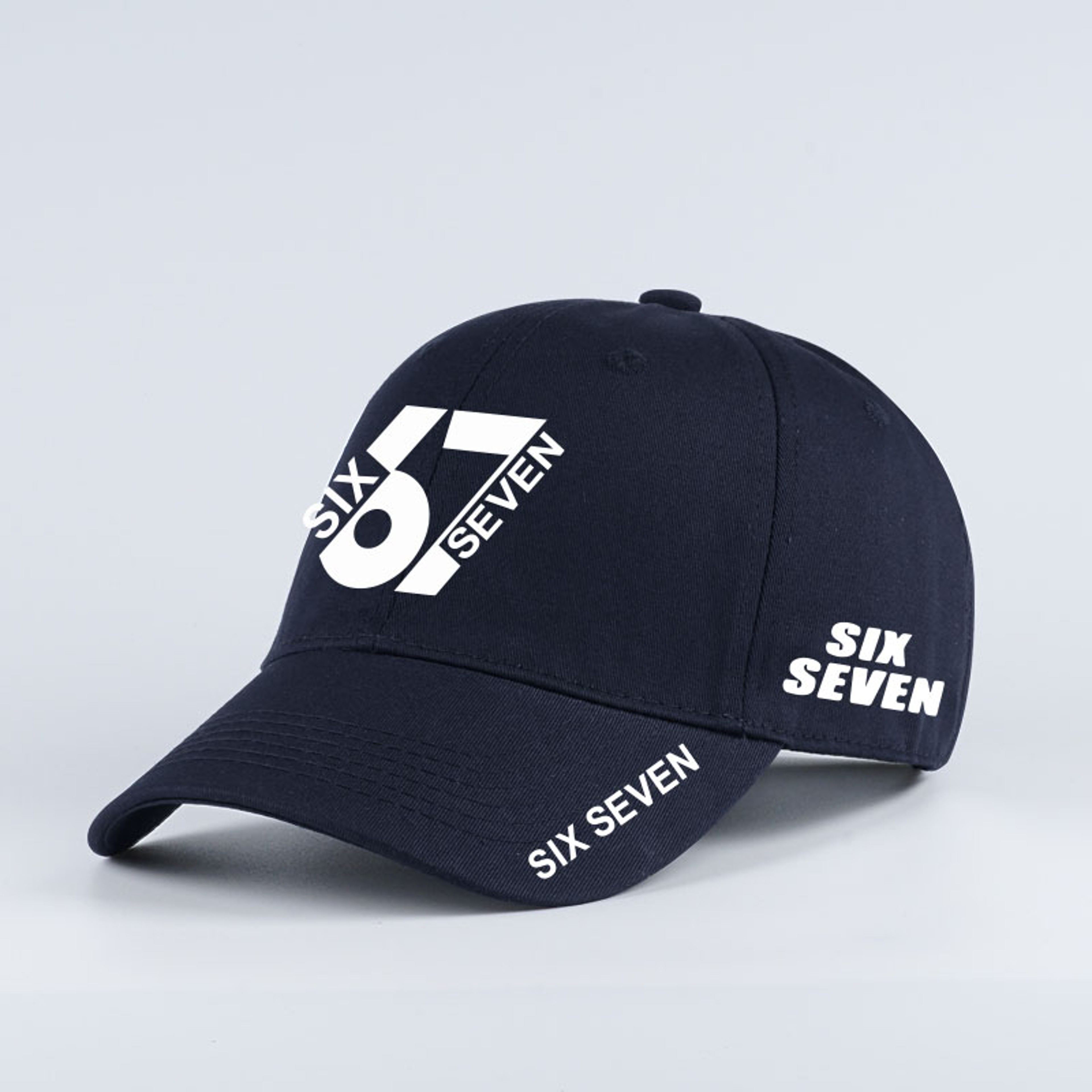 Stylish Soft Peak Baseball Cap Adjustable Printed Hip Hop Hat 6