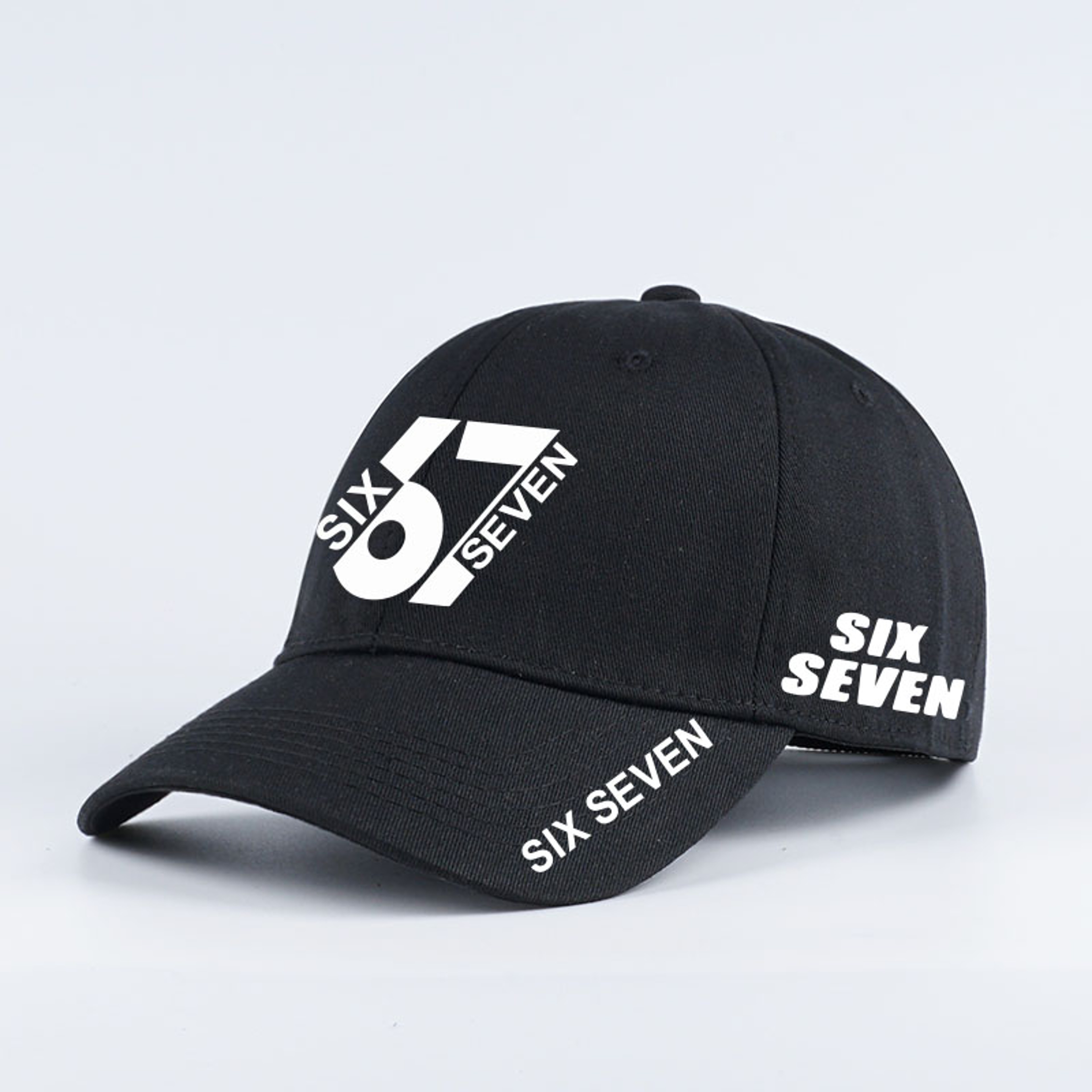 Stylish Soft Peak Baseball Cap Adjustable Printed Hip Hop Hat 7