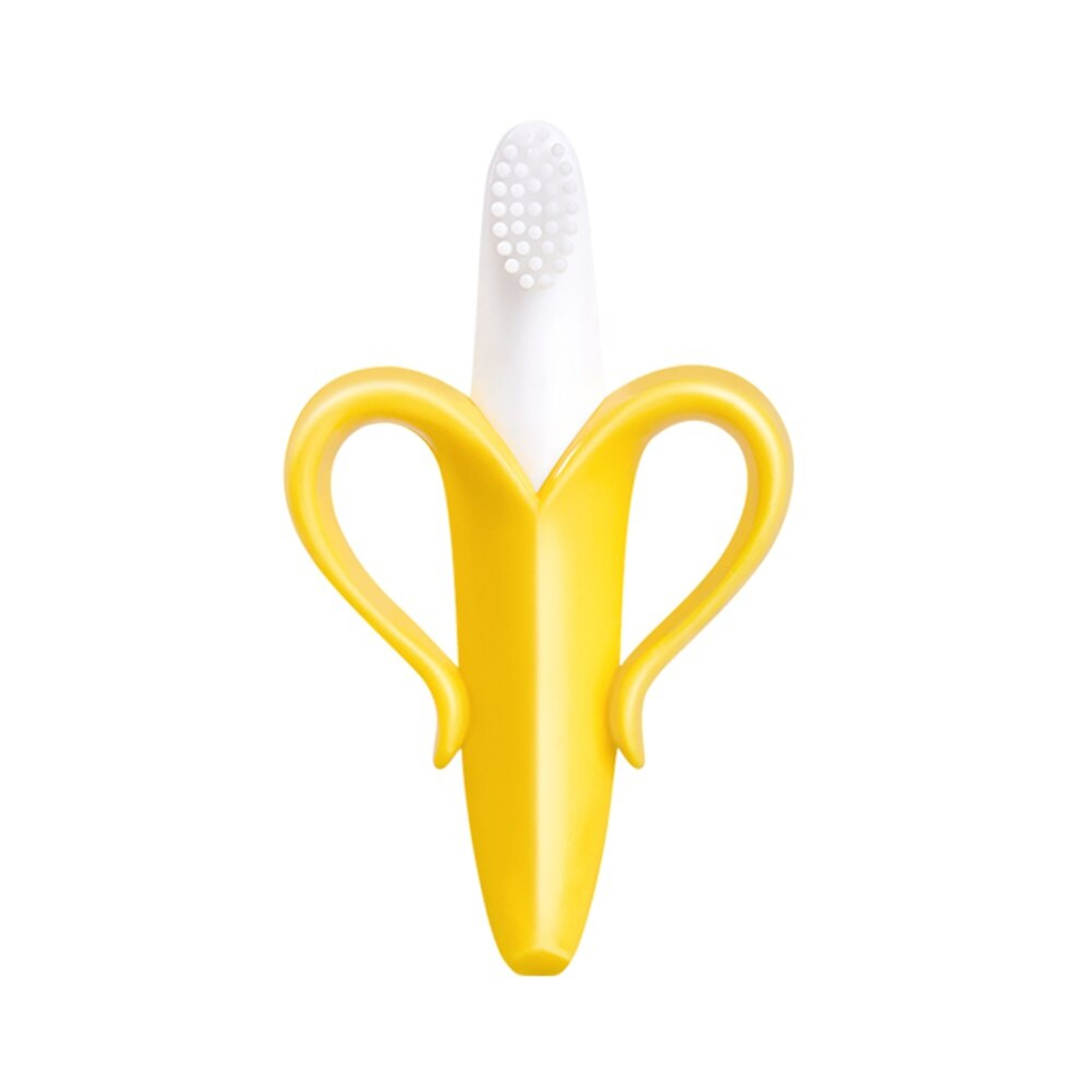Banana Silicone Baby Teether Training Toothbrush For Safe Teething Relief 6