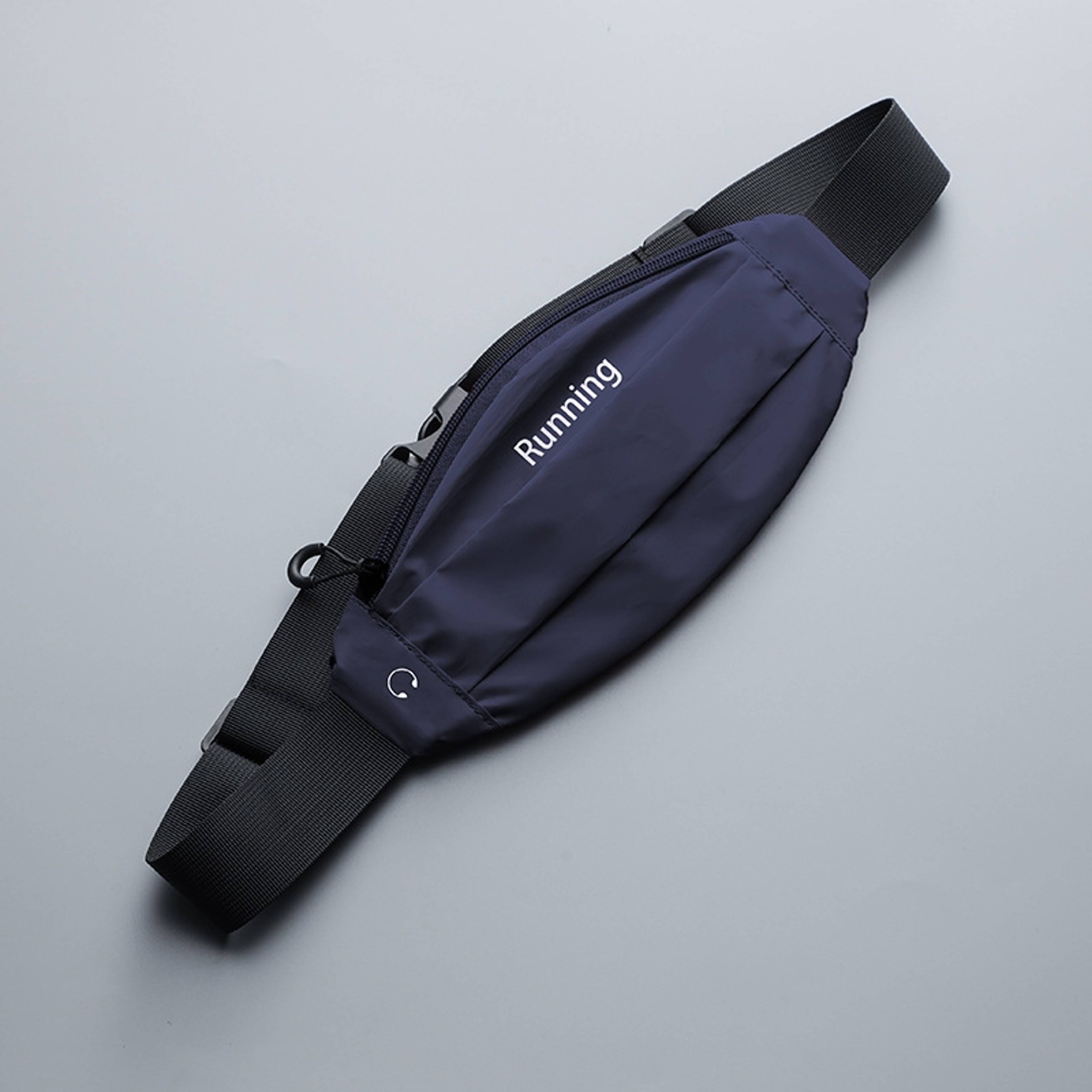Reflective Running Waist Bag With Phone Holder For Outdoor Sports 1