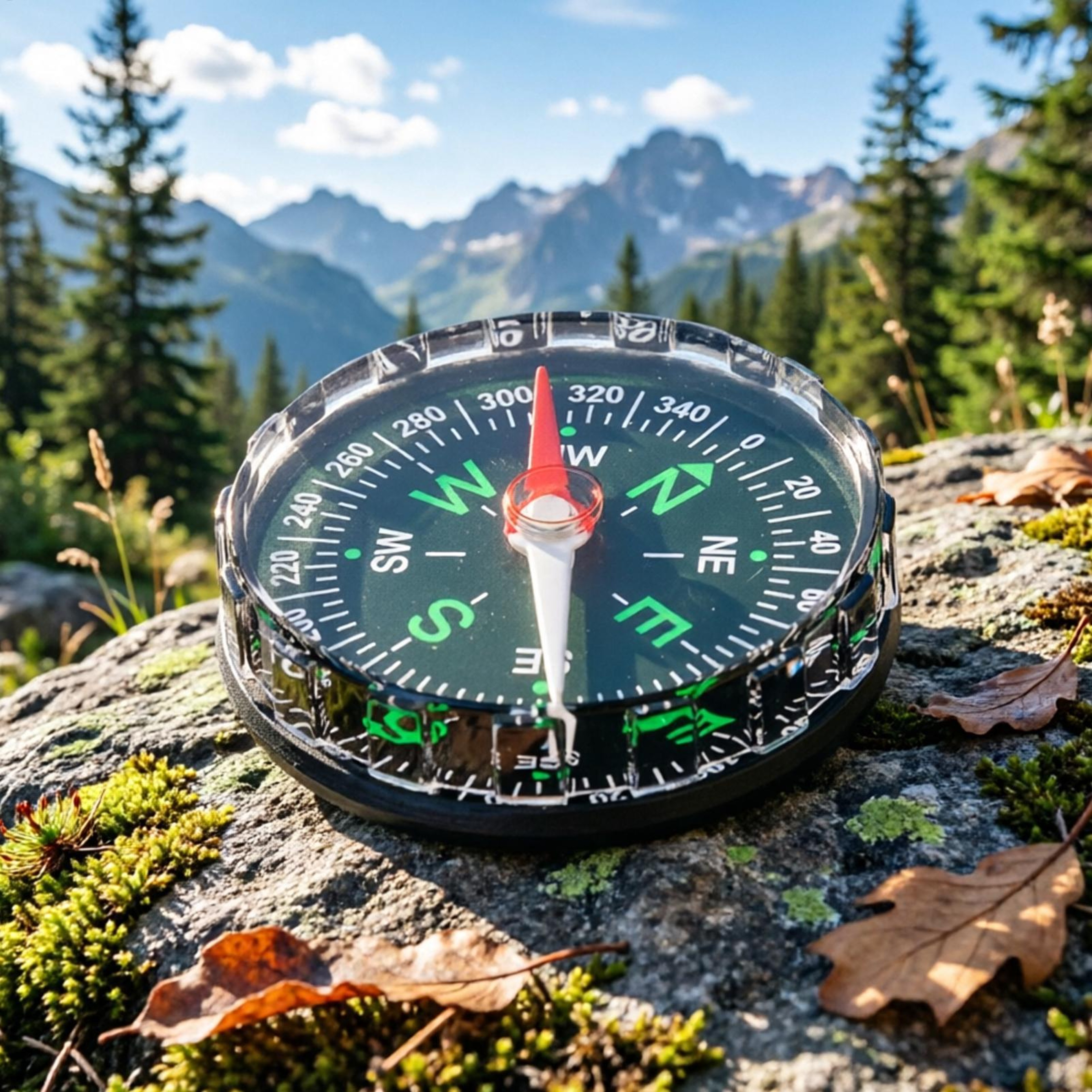 Waterproof Outdoor Survival Compass Portable Navigation Tool for Hiking Camping Travel – view 4