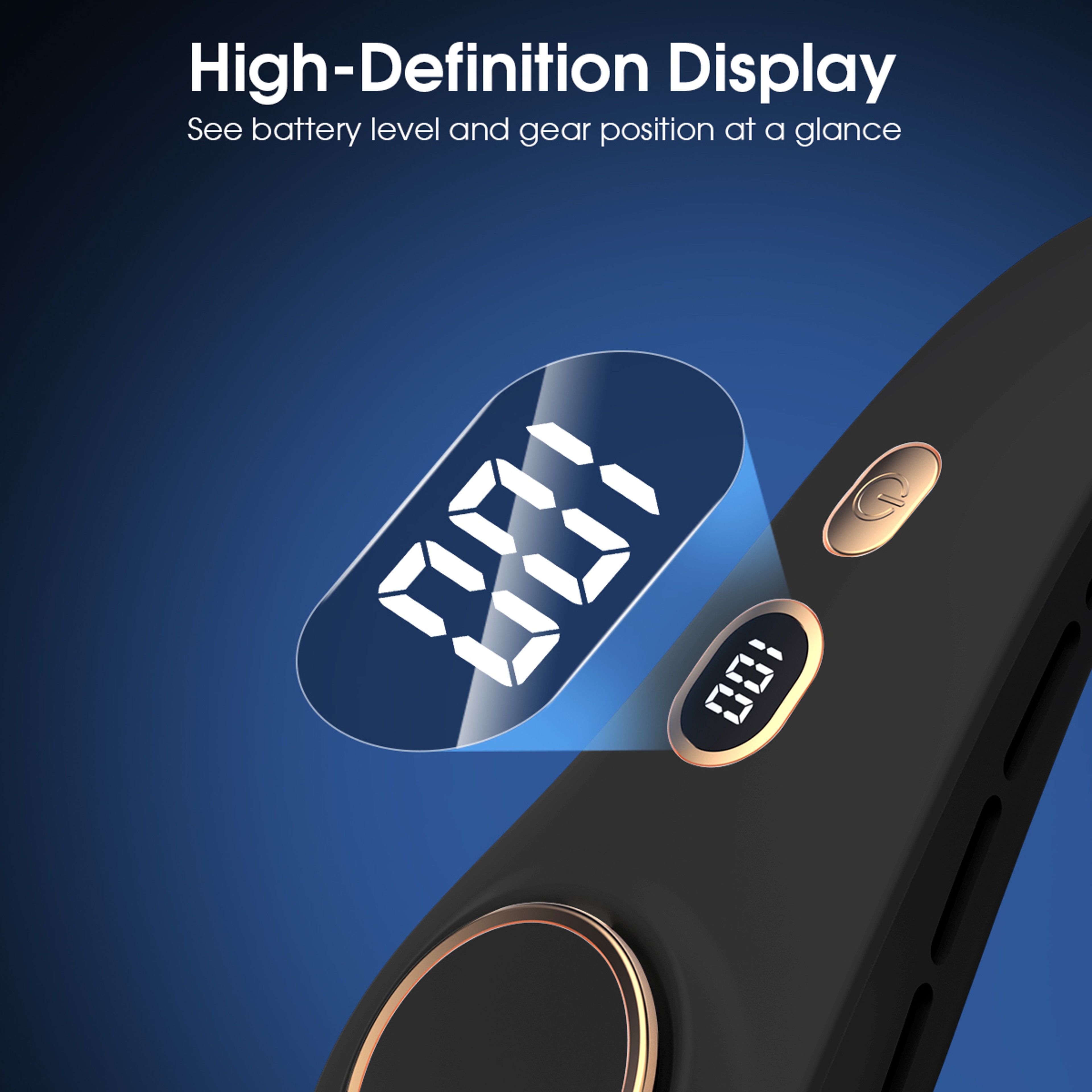 Hands Free Neck Fan Portable Bladeless Cooling Fan With 5 Speeds USB Rechargeable Design 2