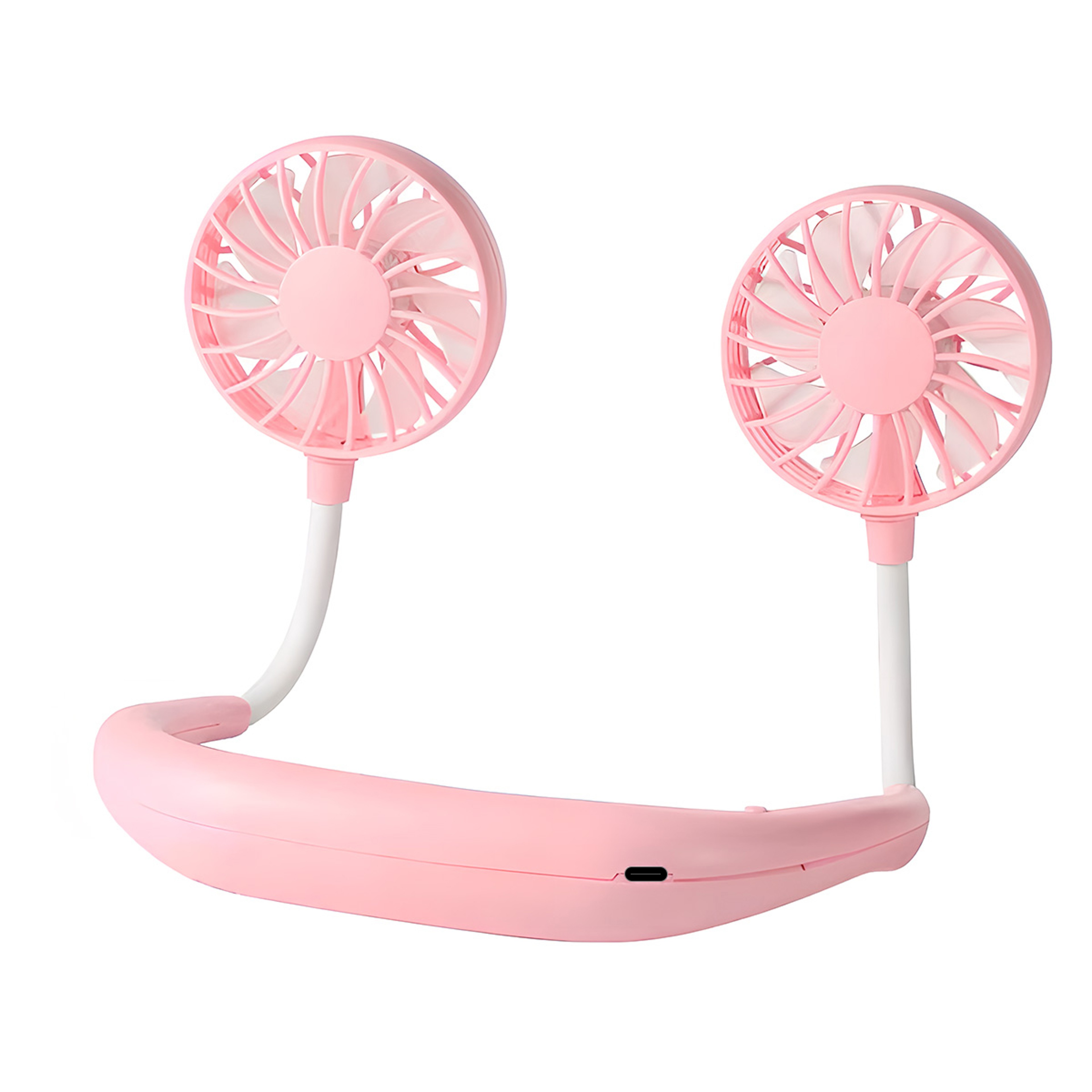 Portable Rechargeable Neck Fan Hands Free Cooling Fan For Outdoor Travel Camping 9