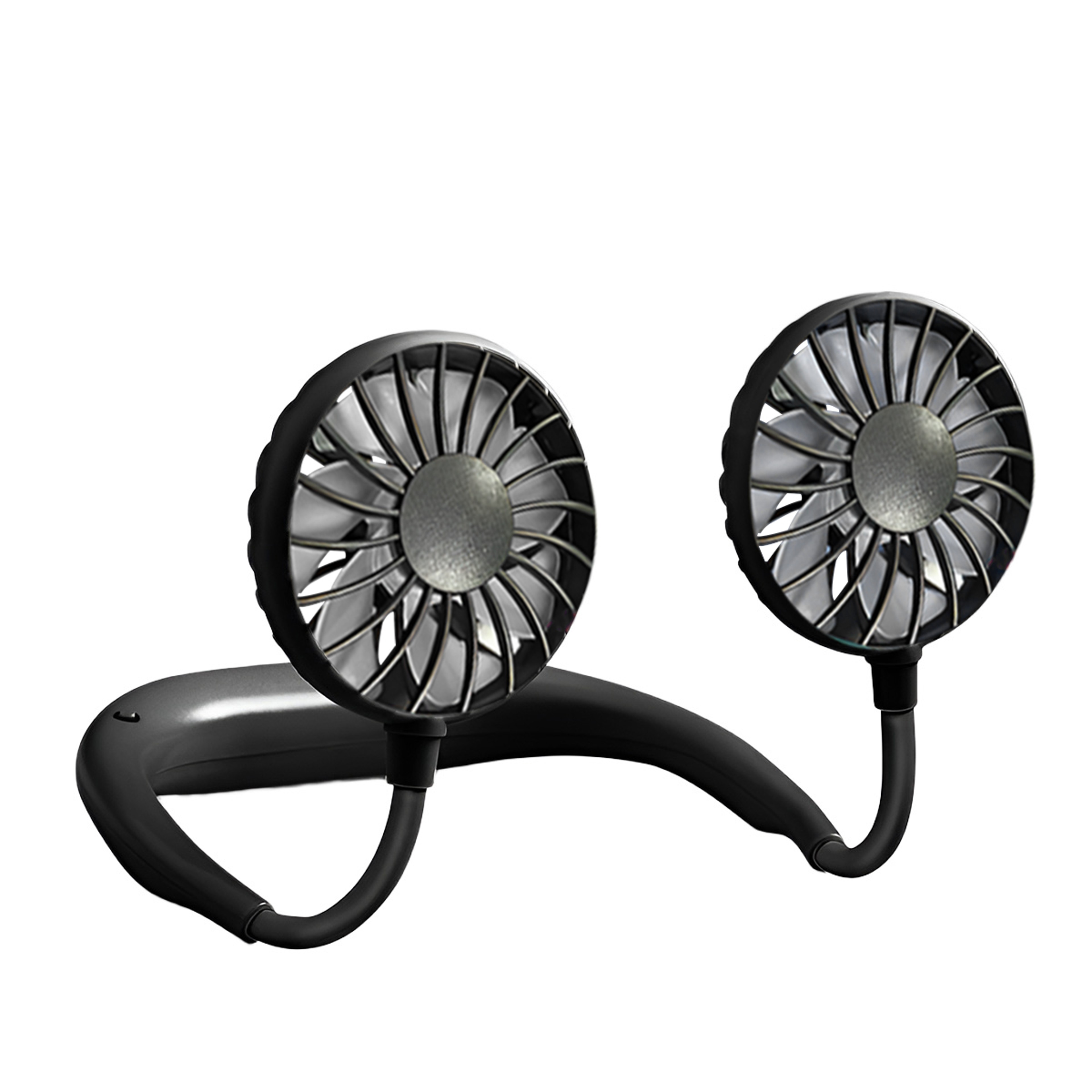 Portable Rechargeable Neck Fan Hands Free Cooling Fan For Outdoor Travel Camping 8