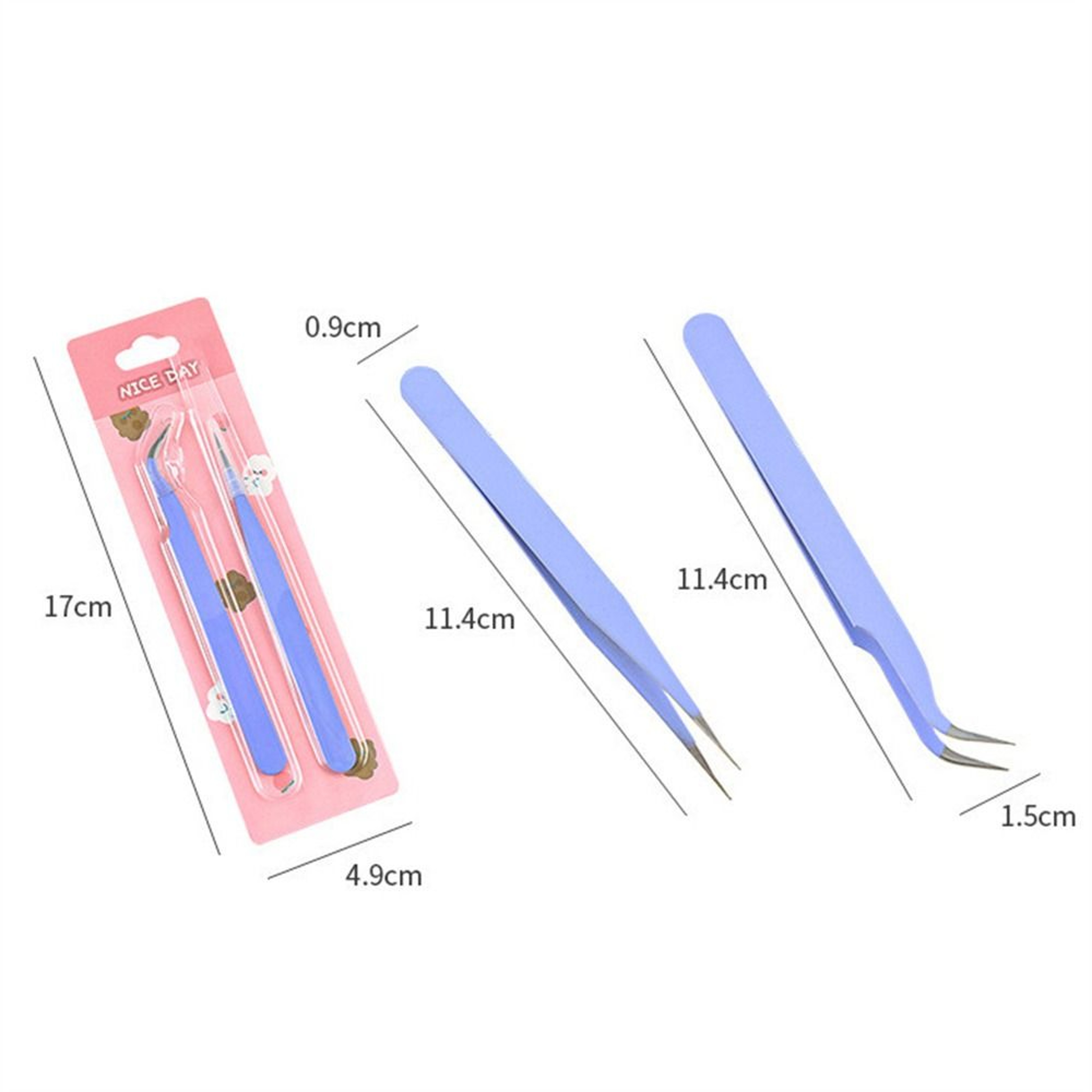 Macaroon Color Tweezers Sticker Tool For DIY Crafts Scrapbooking 5