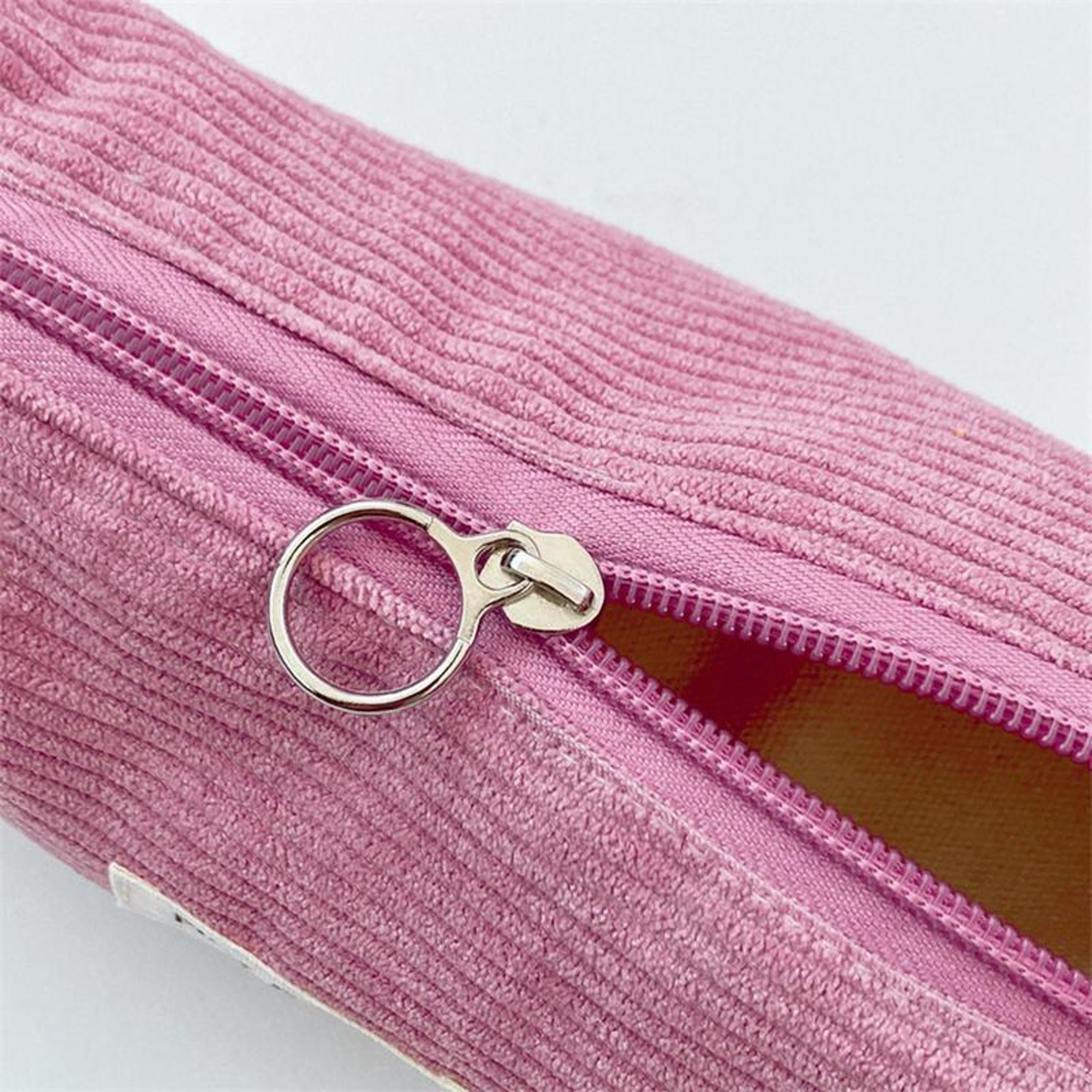 Large Capacity Canvas Pencil Bag Multifunctional Cute Pencil Case Organizer 4