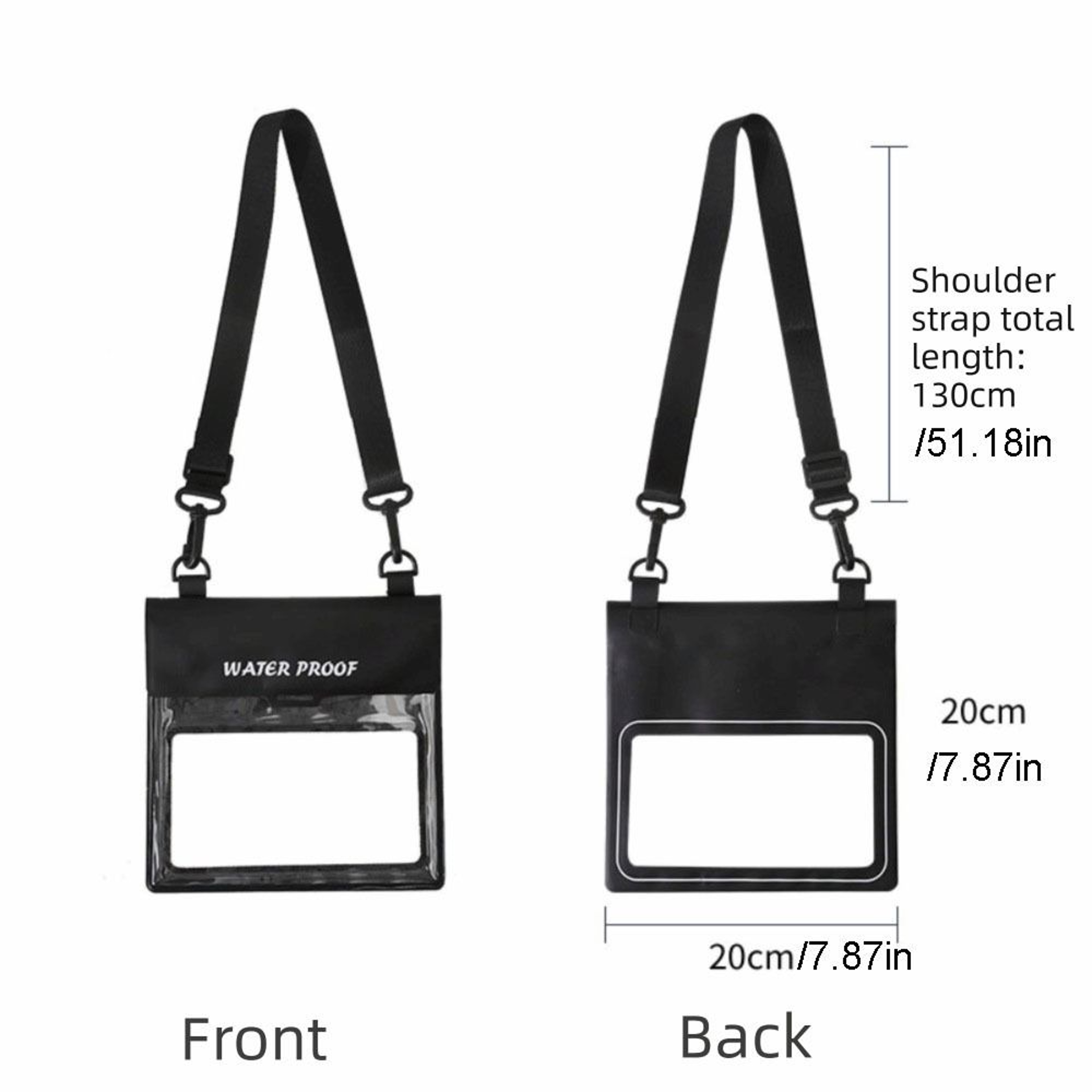 Waterproof Phone Waist Bag With Touch Screen For Swimming Diving And Travel 4