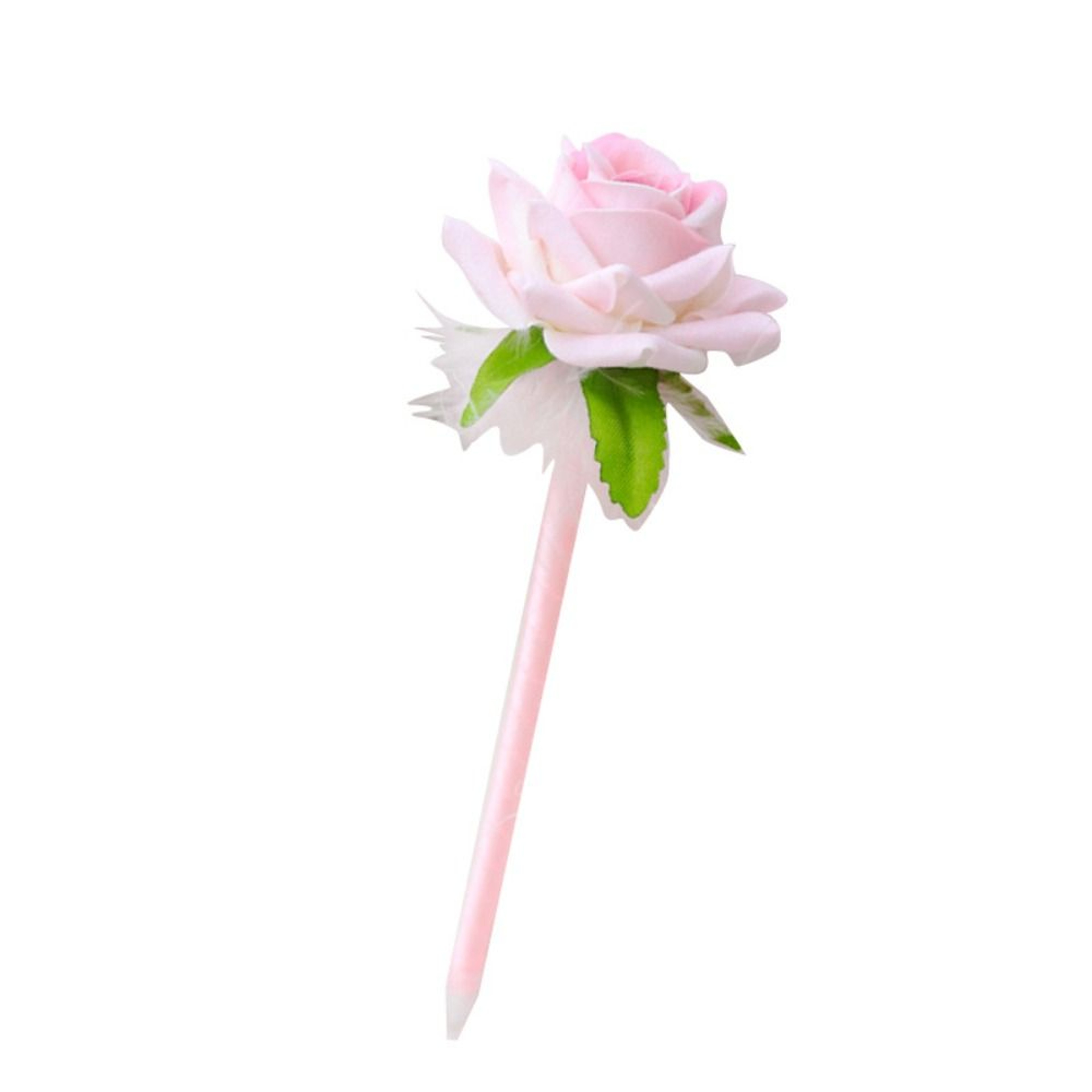 Rose Flower Ballpoint Pen Gift Smooth Writing Blue Ink Pen for Teachers Students – view 8