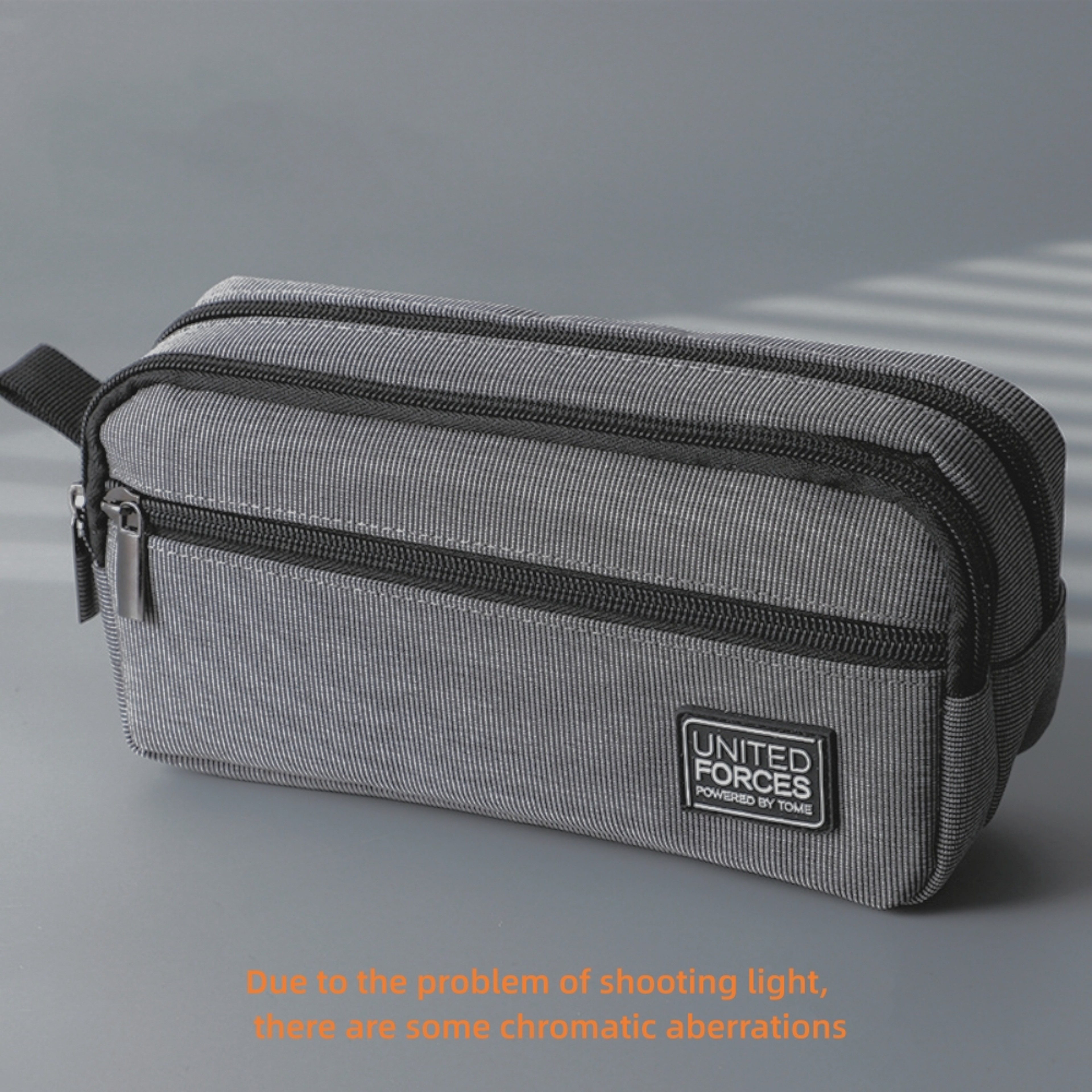 Large Capacity Pencil Case Waterproof Canvas Pen Storage Bag For School Office 7
