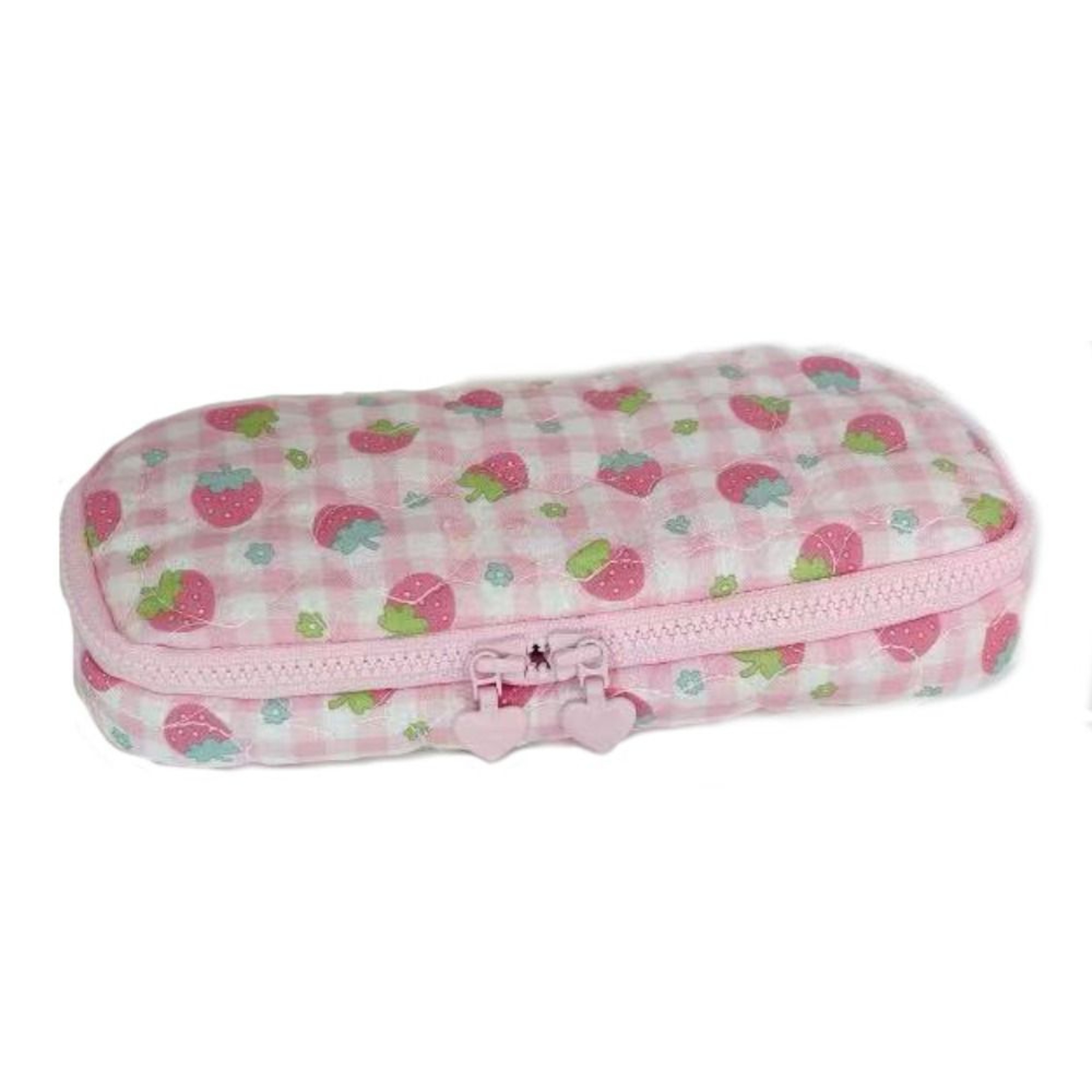 Strawberry Design Large Capacity Pencil Case Portable Stationery Bag for School – view 5