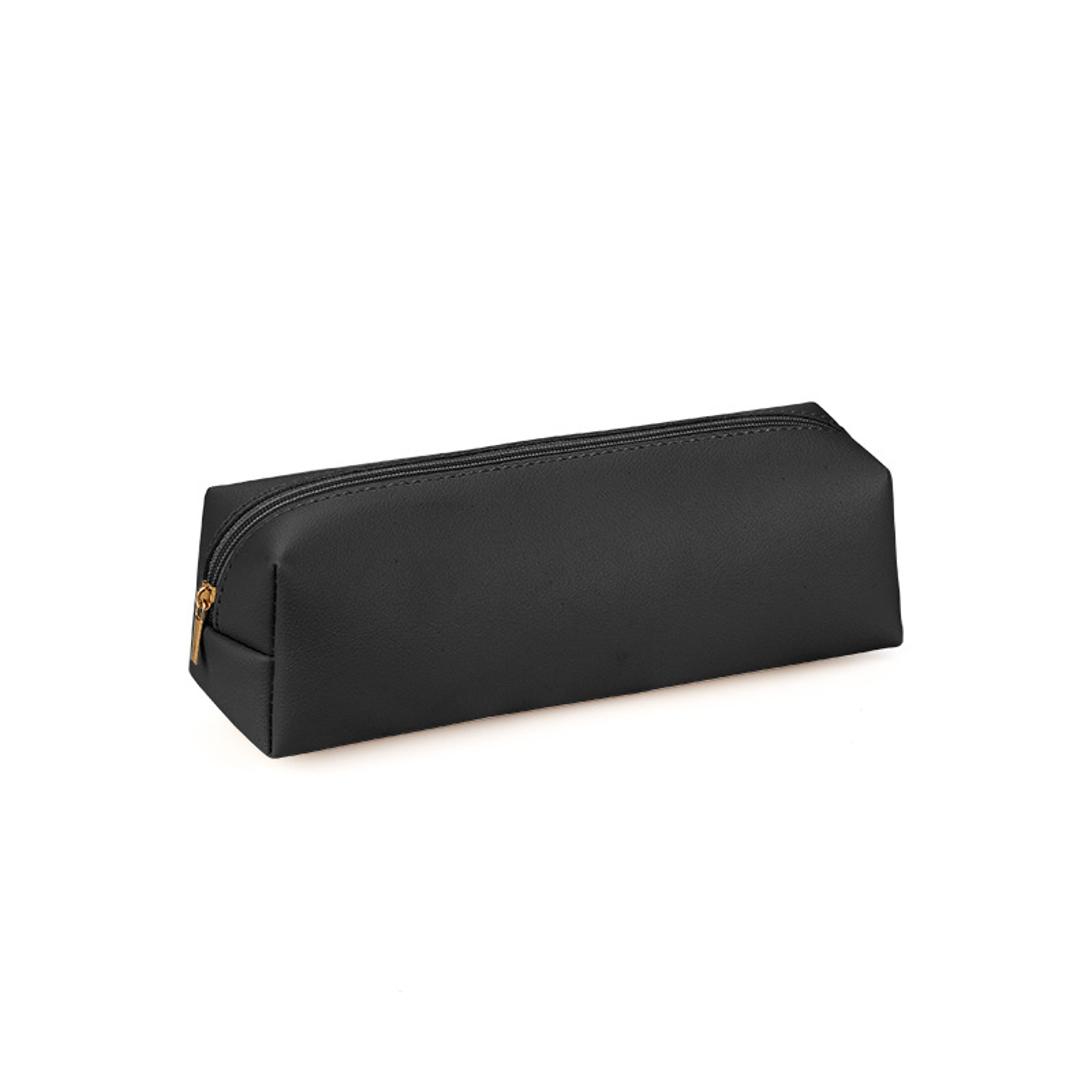 Large Capacity PU Leather Pencil Case With Zipper Storage Box For Students 6