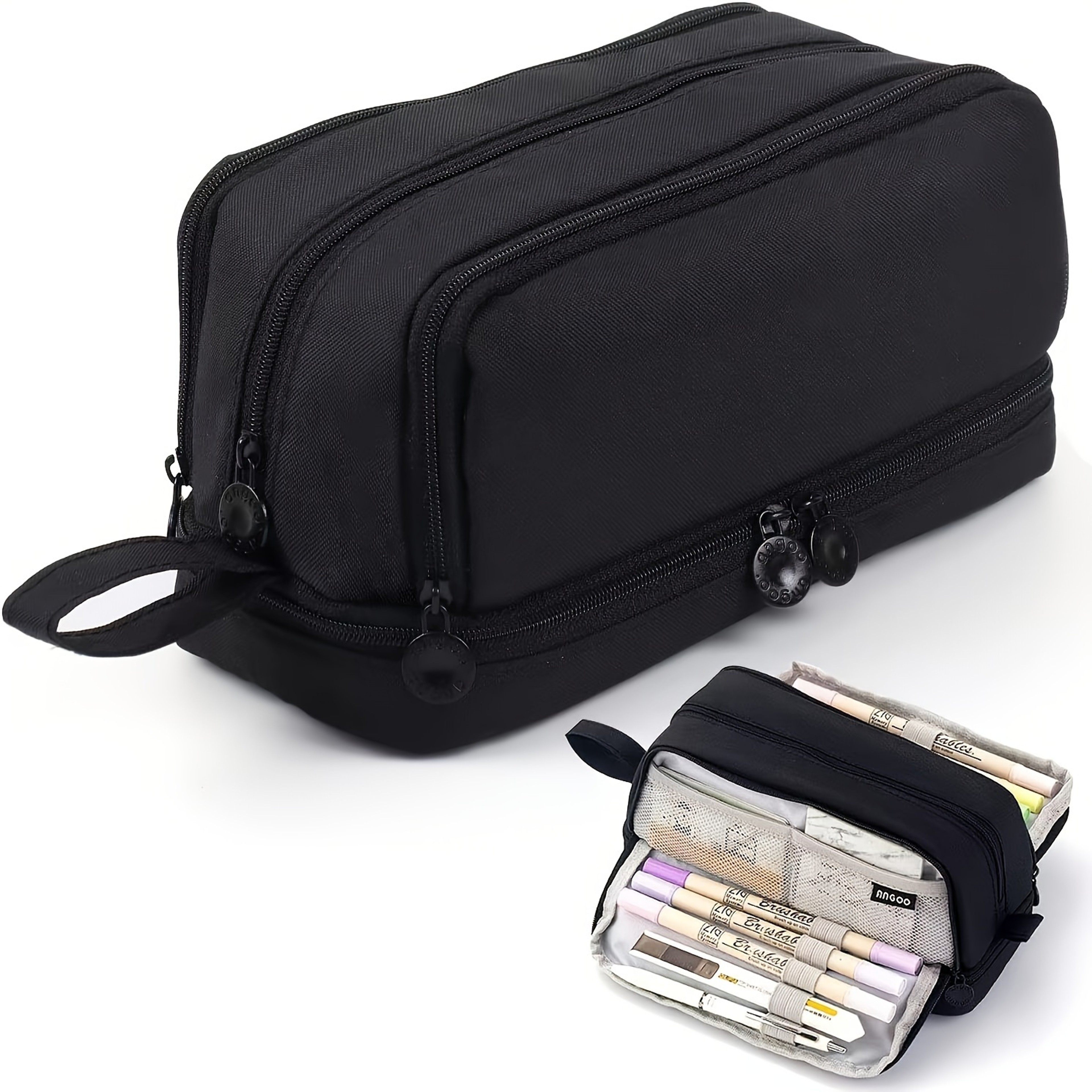 Large Capacity Pencil Case And MultiPurpose Stationery Organizer 6