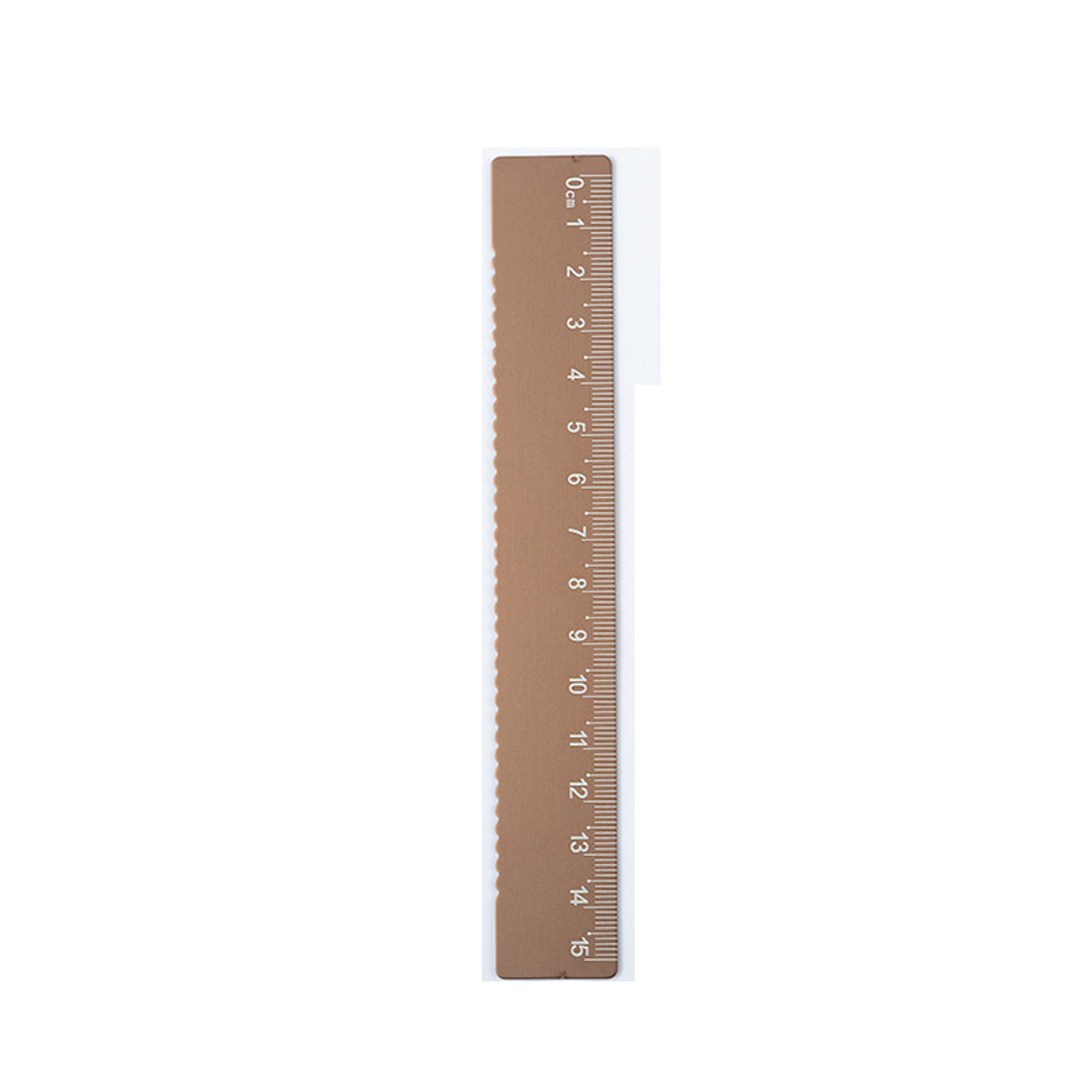 Wavy Edge Aluminum Ruler For Measuring And Creative Drawing 5
