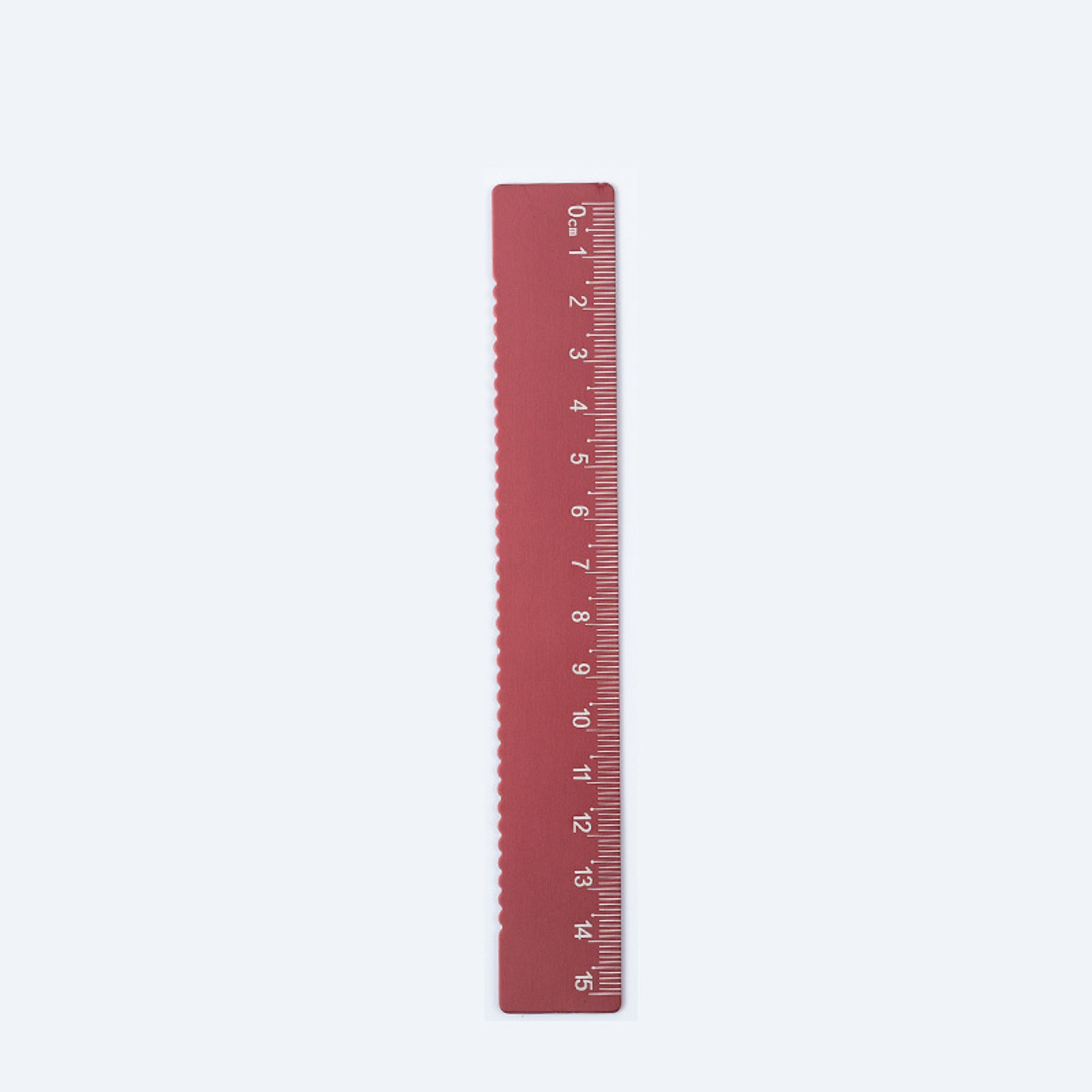 Wavy Edge Aluminum Ruler For Measuring And Creative Drawing 6