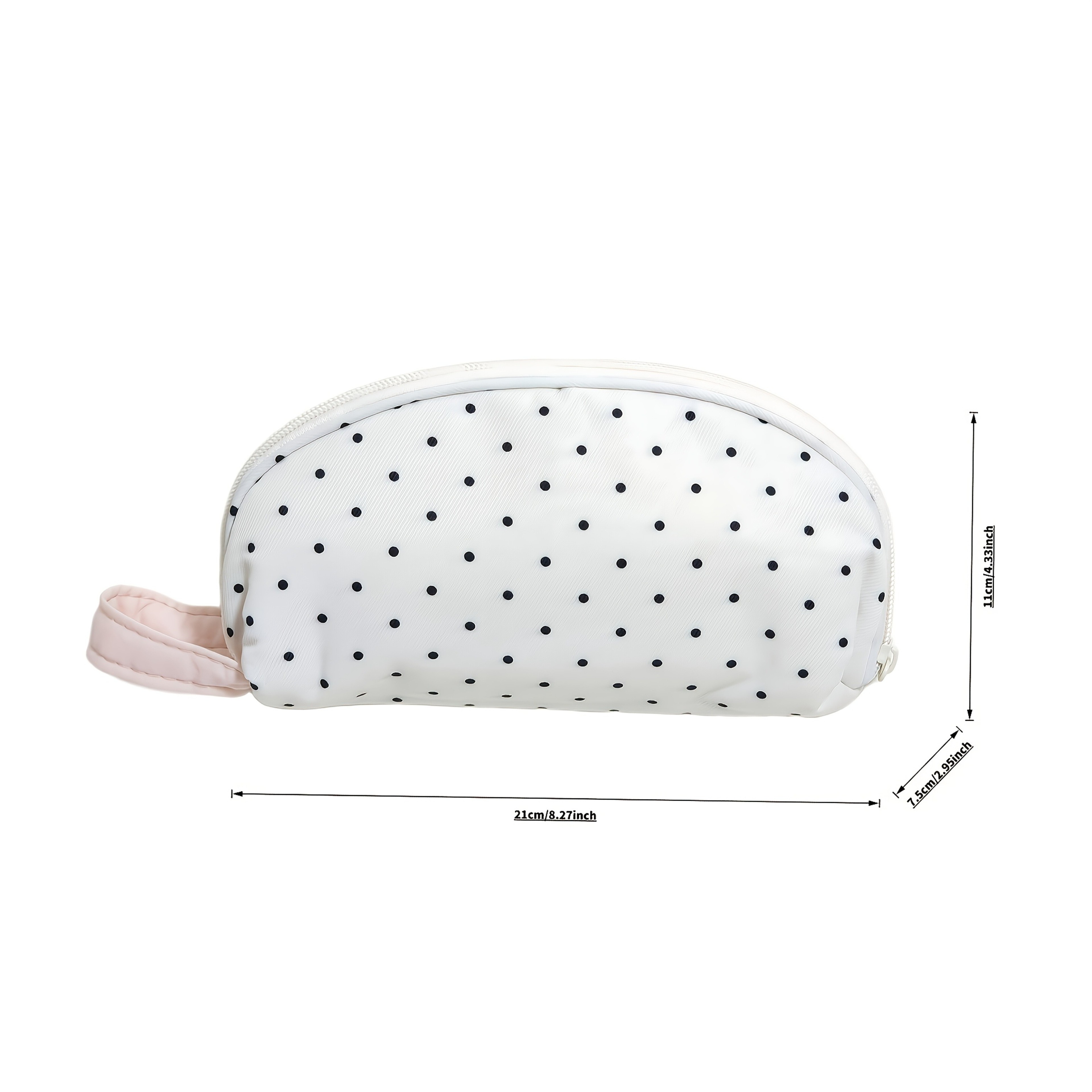 Polka Dot Large Capacity Pencil Case and Stationery Organizer – view 6