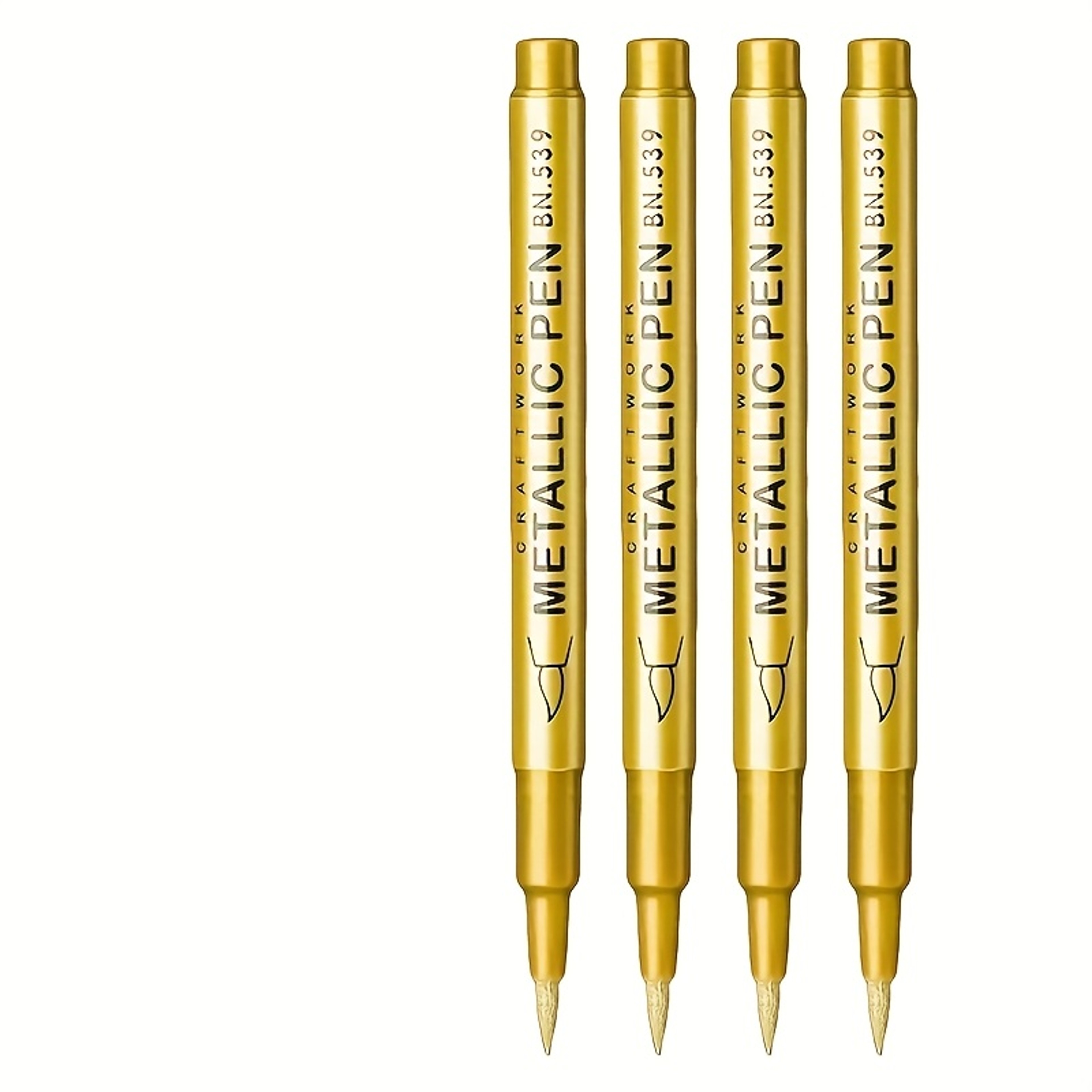 Golden Silver Waterproof Permanent Marker Pens Set for DIY Crafts Resin Art and Office Use – view 8