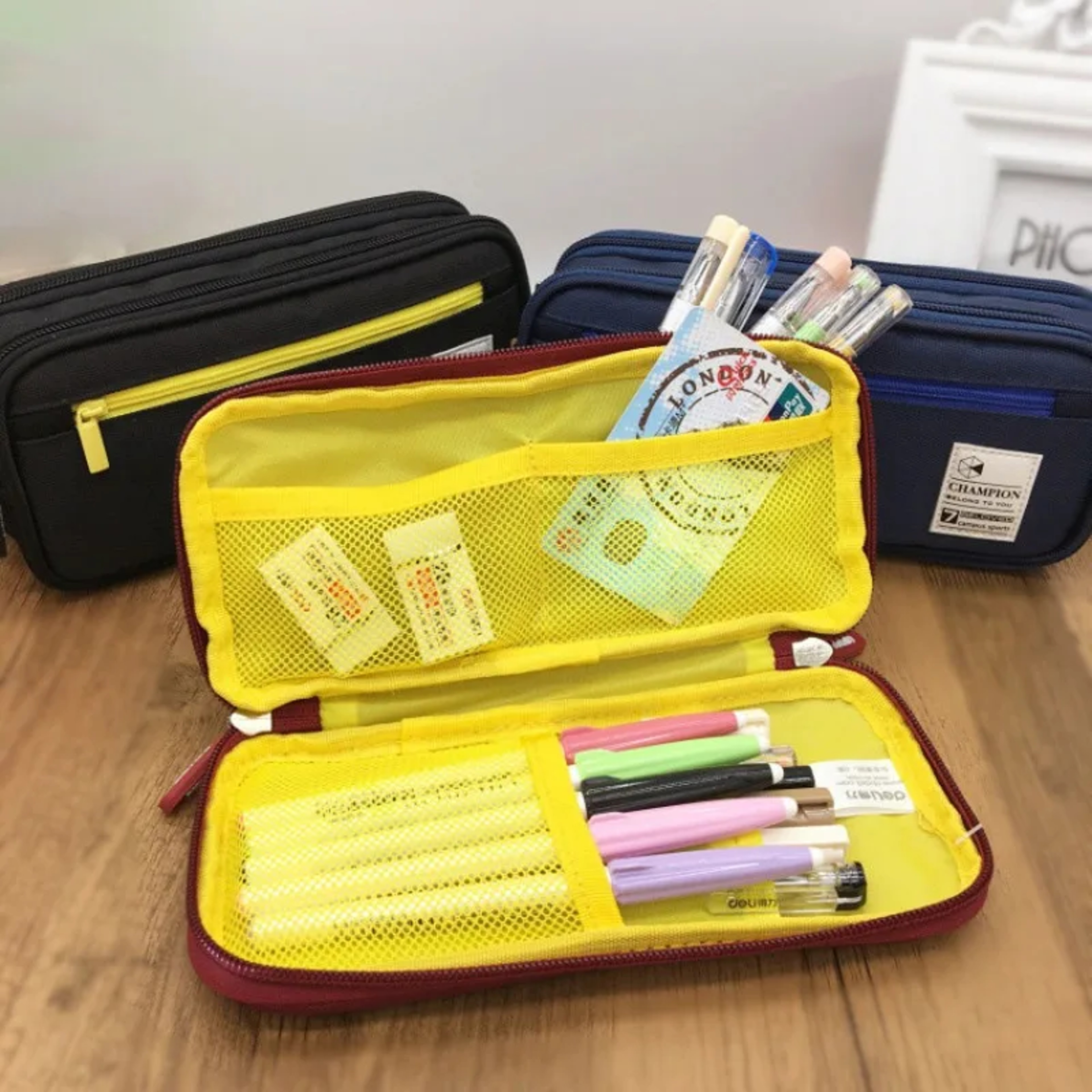 Japanese Pencil Case Large Capacity Stationery Organizer 1
