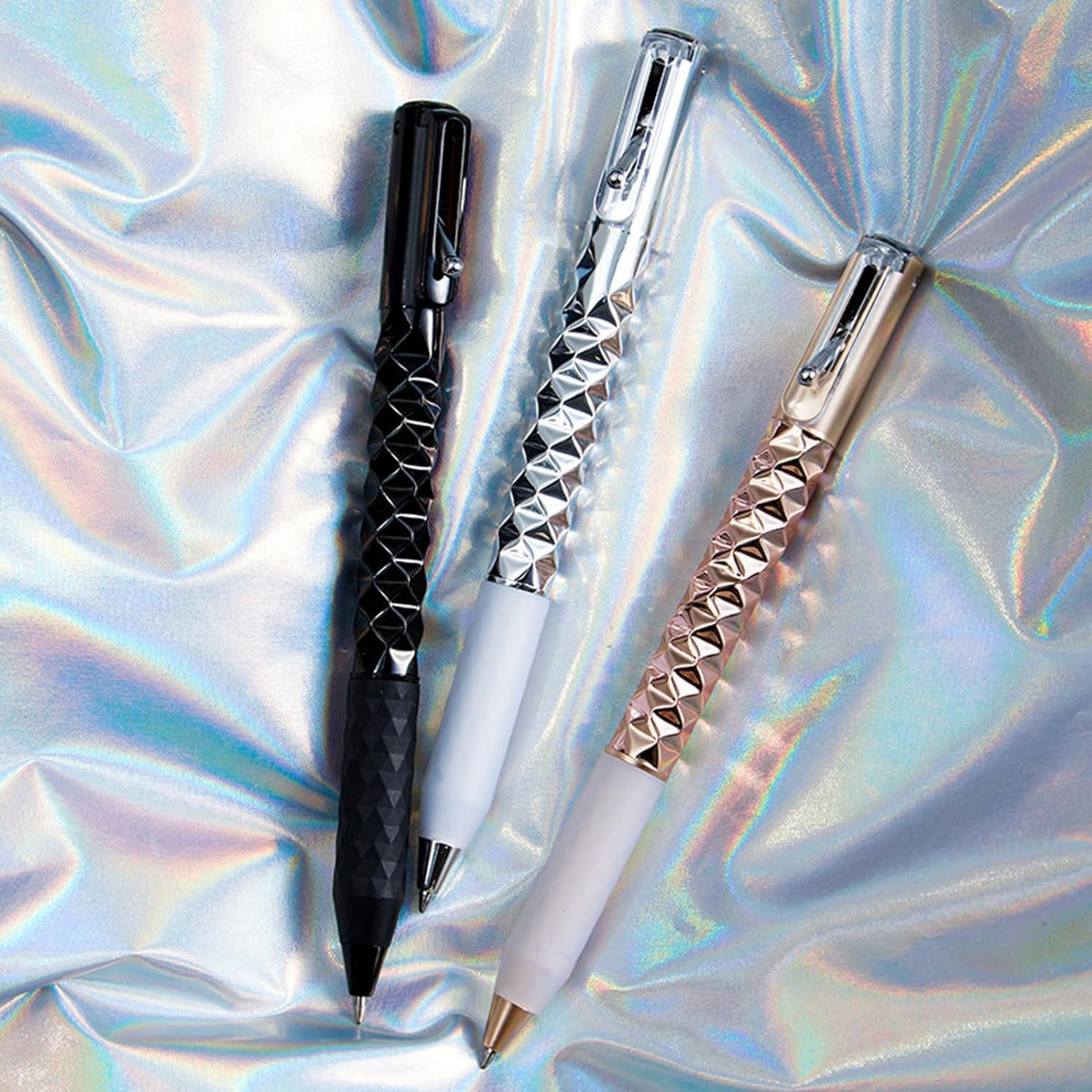 Metal Fidget Pen Retractable Gel Stress Relief Pen – view 3