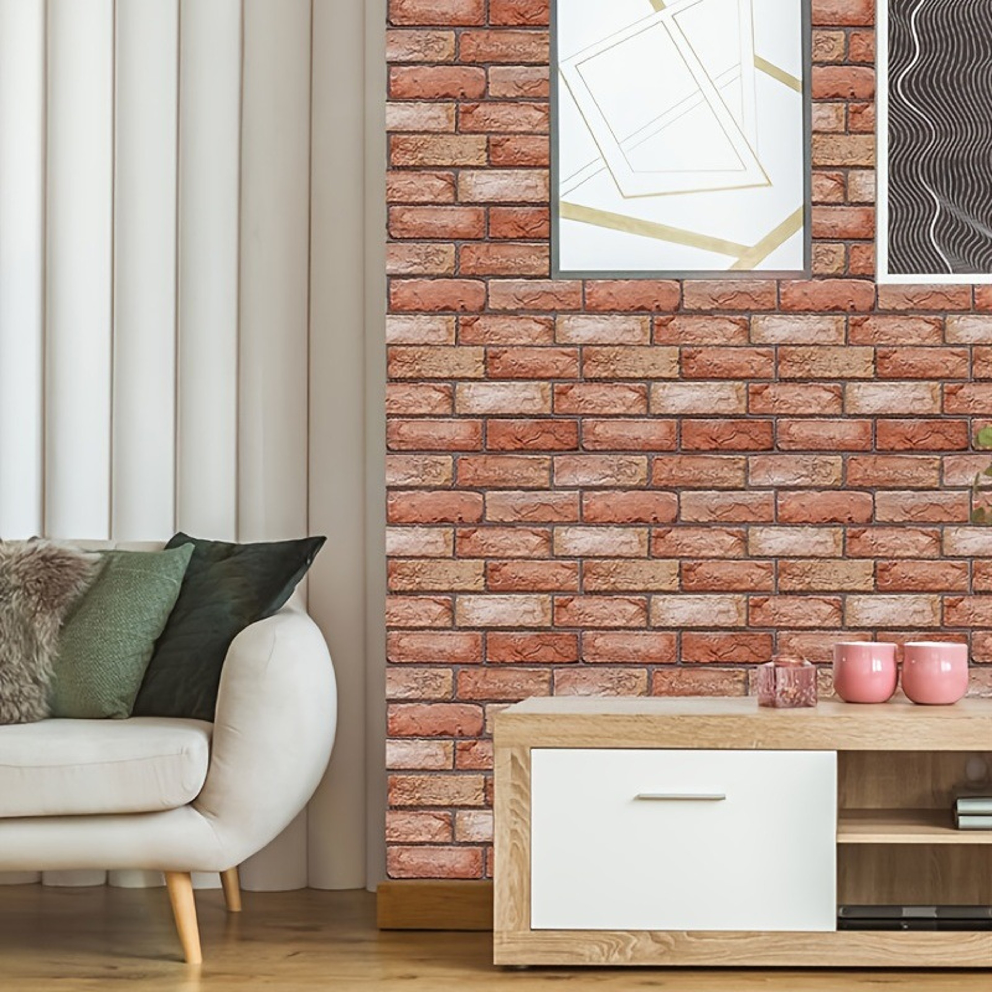 Peel and Stick Wall Panels Self Adhesive PVC Wall Stickers for Home Decor – view 5