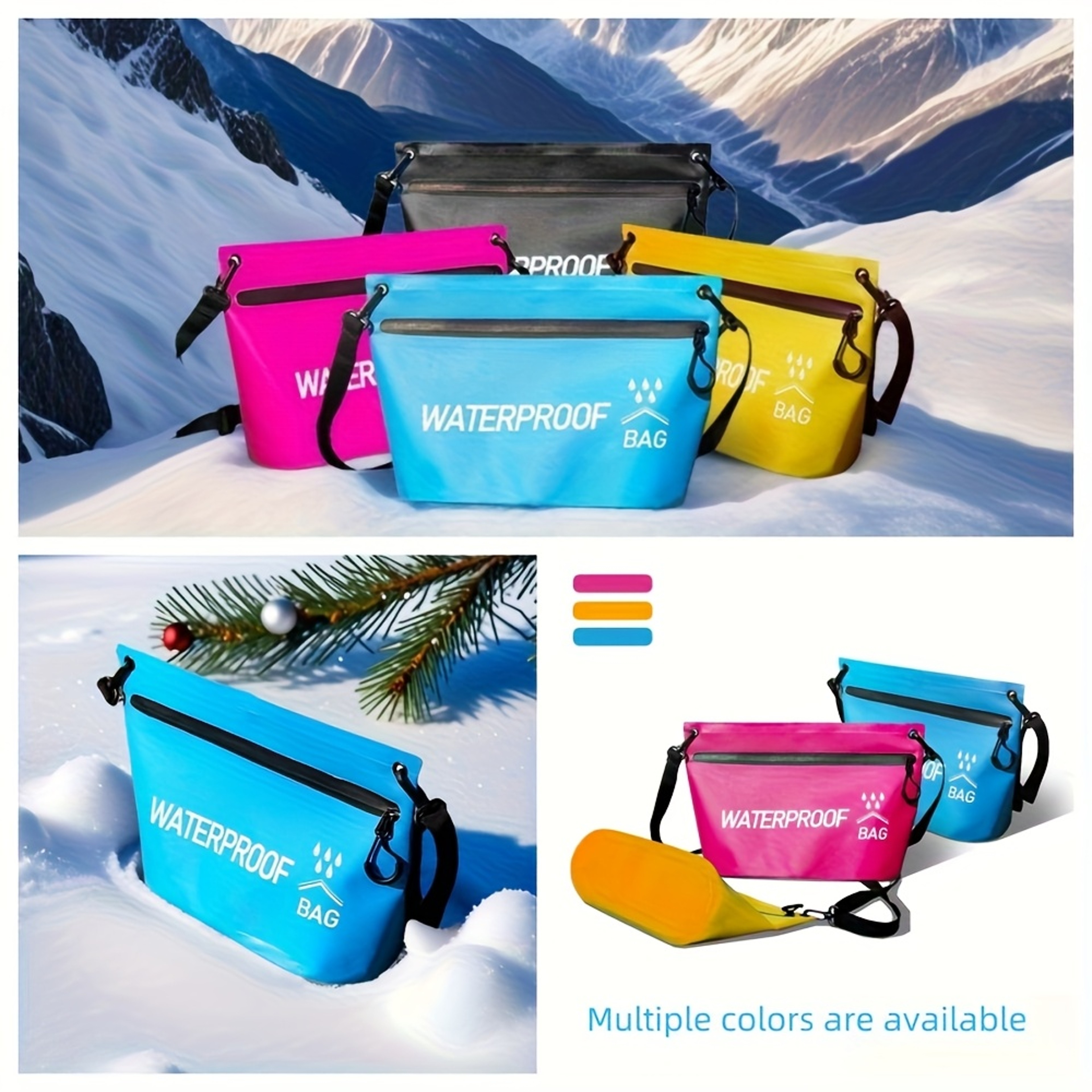 Waterproof Dry Bag Travel Handbag For Kayaking Swimming Hiking And Outdoor Adventures 4