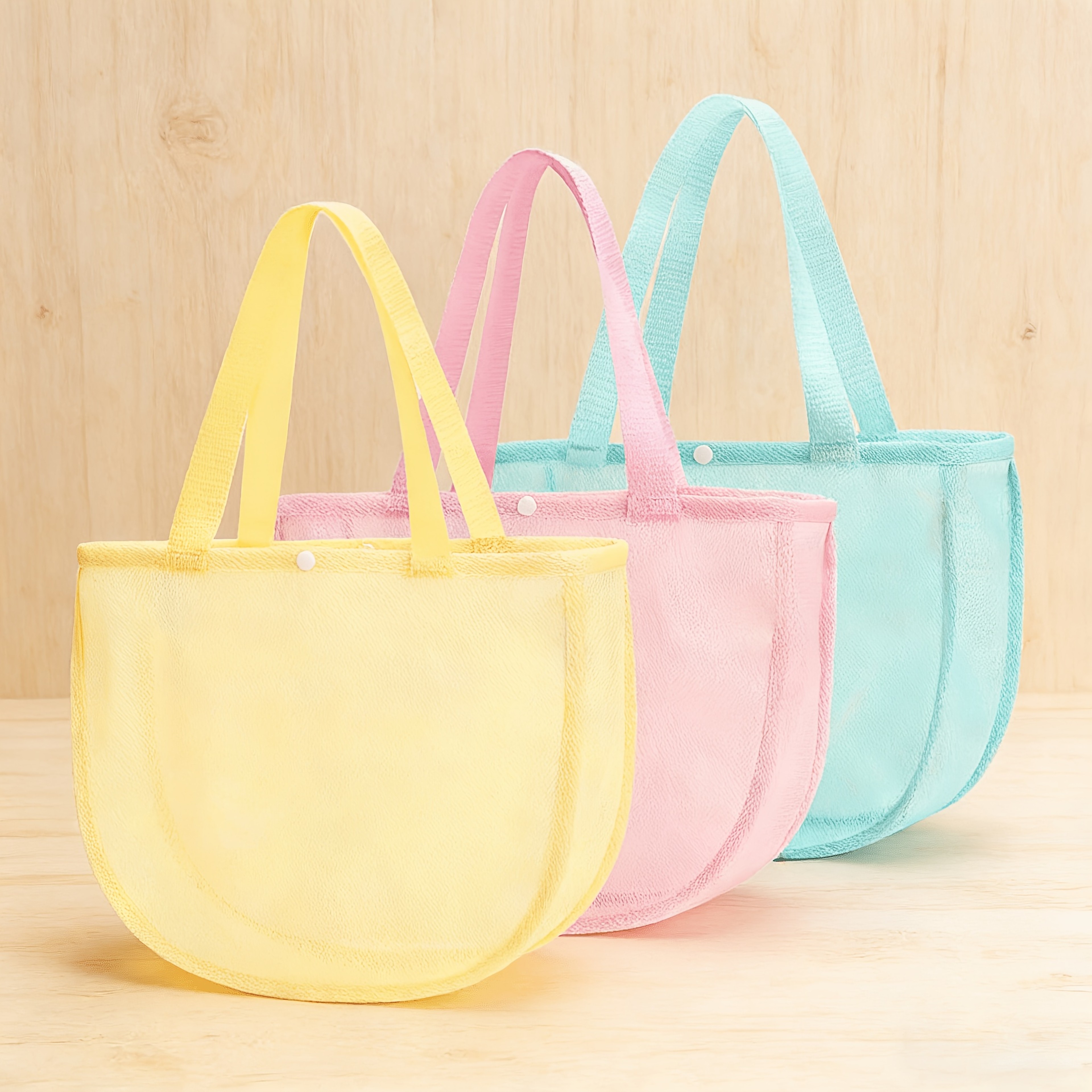 Personalized Shell Mesh Bag Beach Tote For Seashell Collection And Coastal Adventures 0