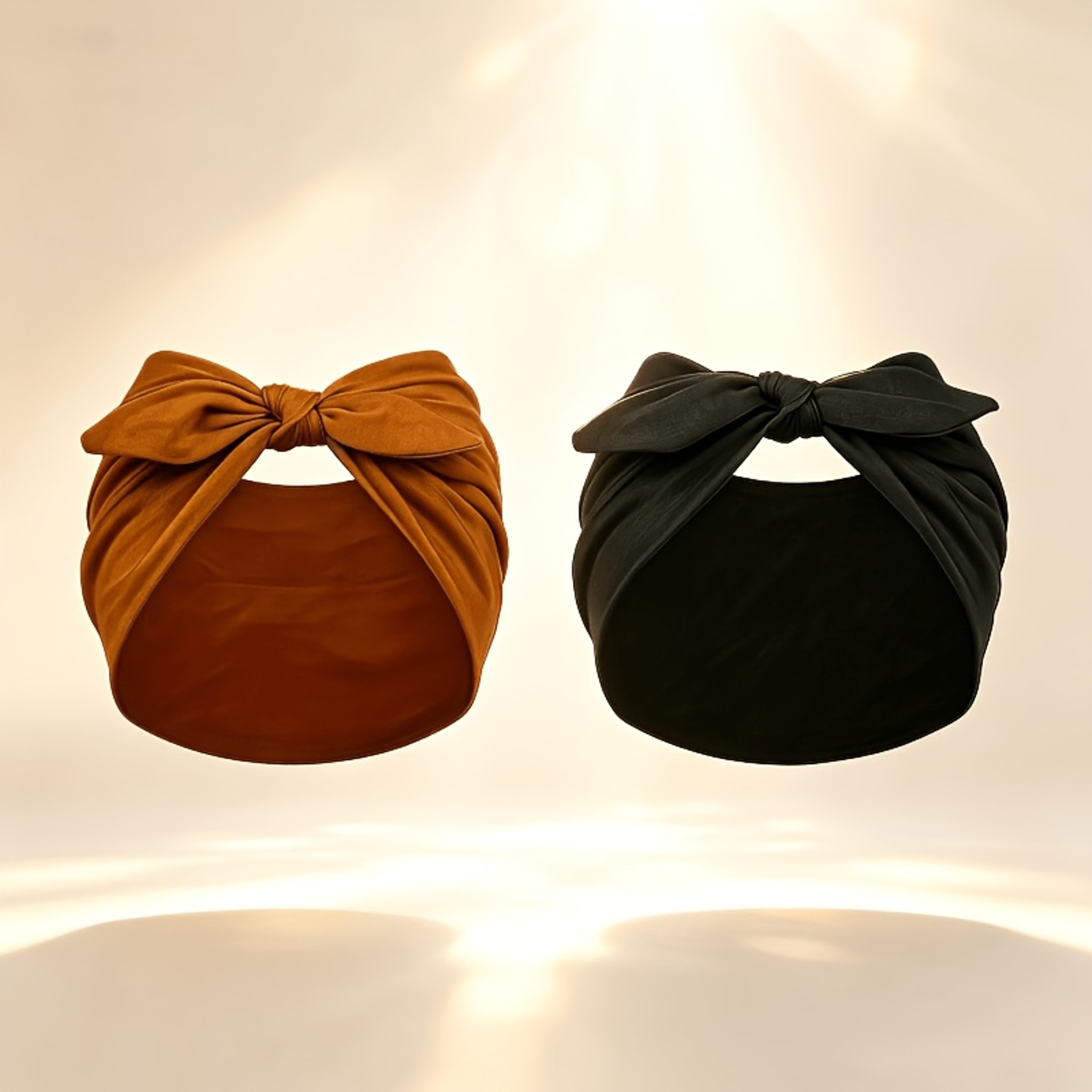 Bohemian Bow Headband For Women Soft Stretch Non Slip Hair Accessory 3