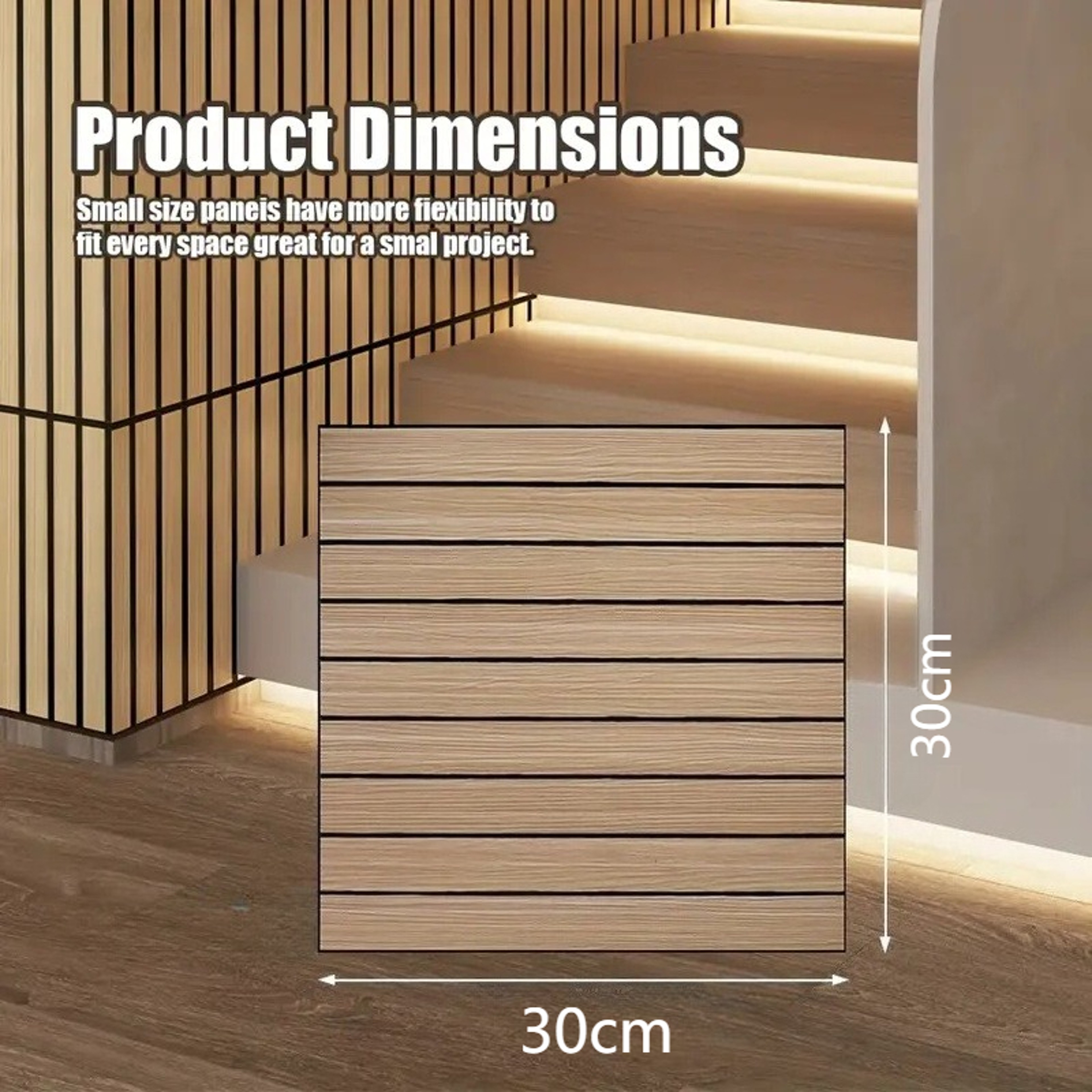 Wood Grain Wall Panel Self Adhesive Waterproof Wall Sticker For Home Decor 2