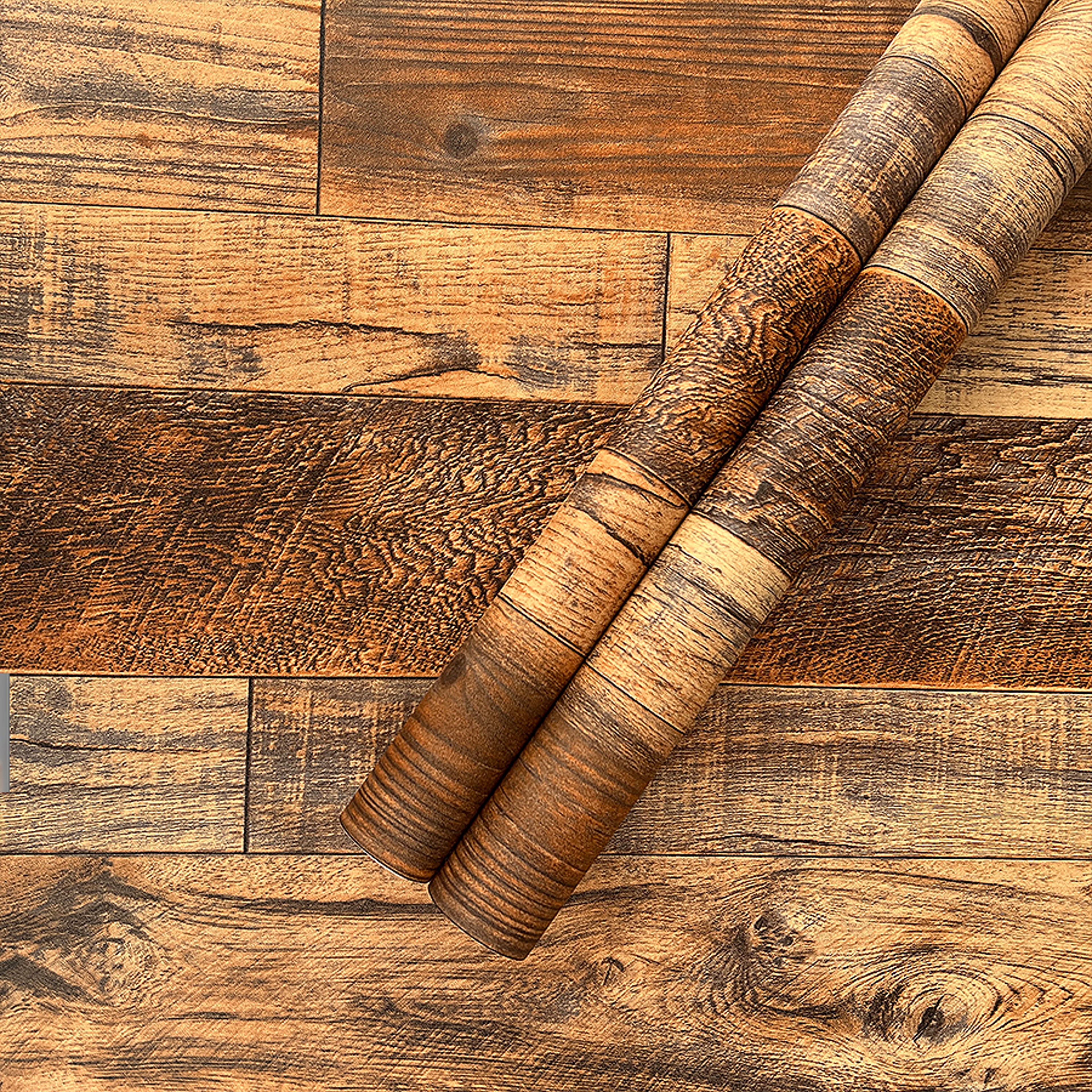 Wood Grain Self Adhesive Wallpaper PVC Wall Decor for Bedroom Living Room Makeover – view 3