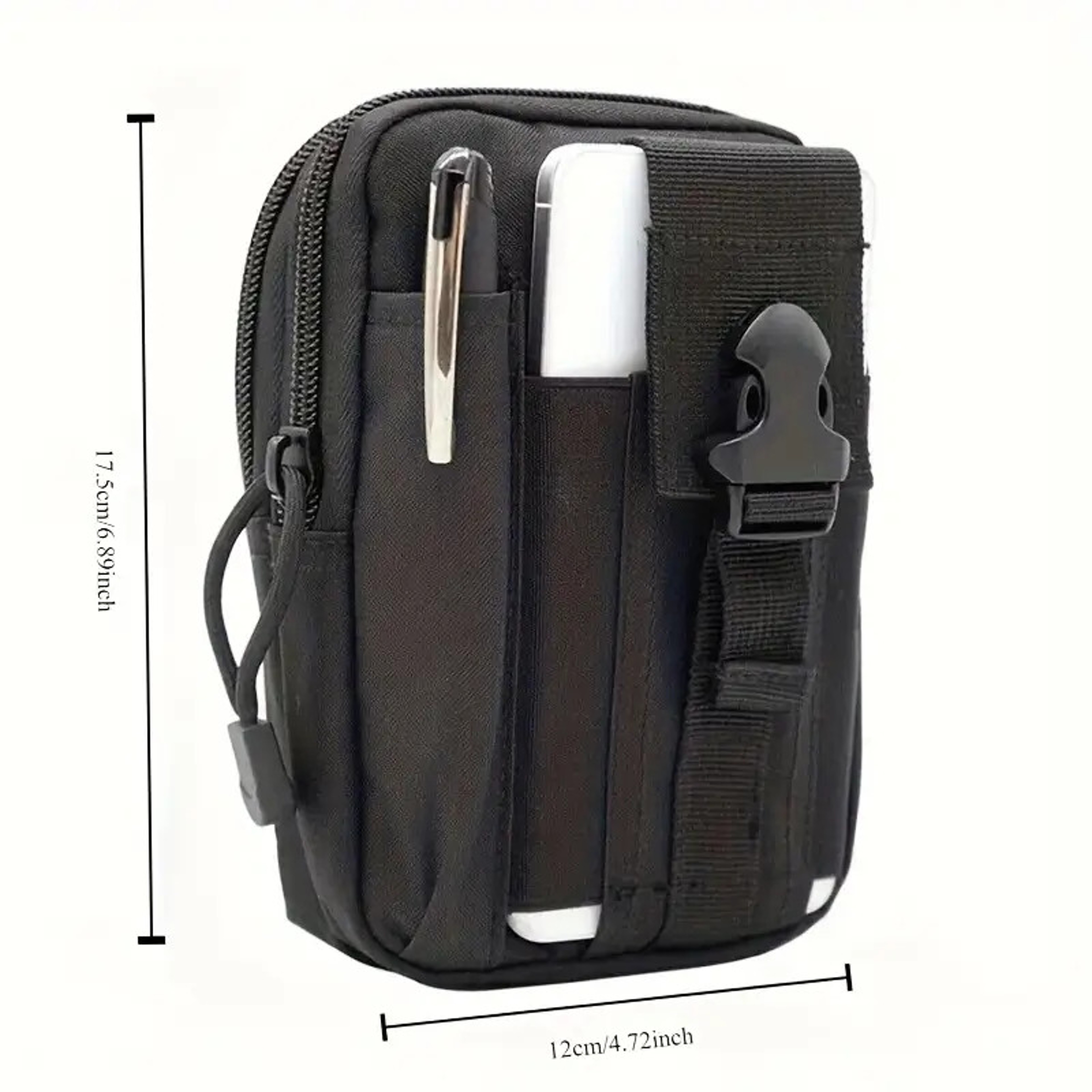 Tactical Waist Bag Heavy Duty Utility Belt Bag for Travel Outdoor and Everyday Carry – view 6