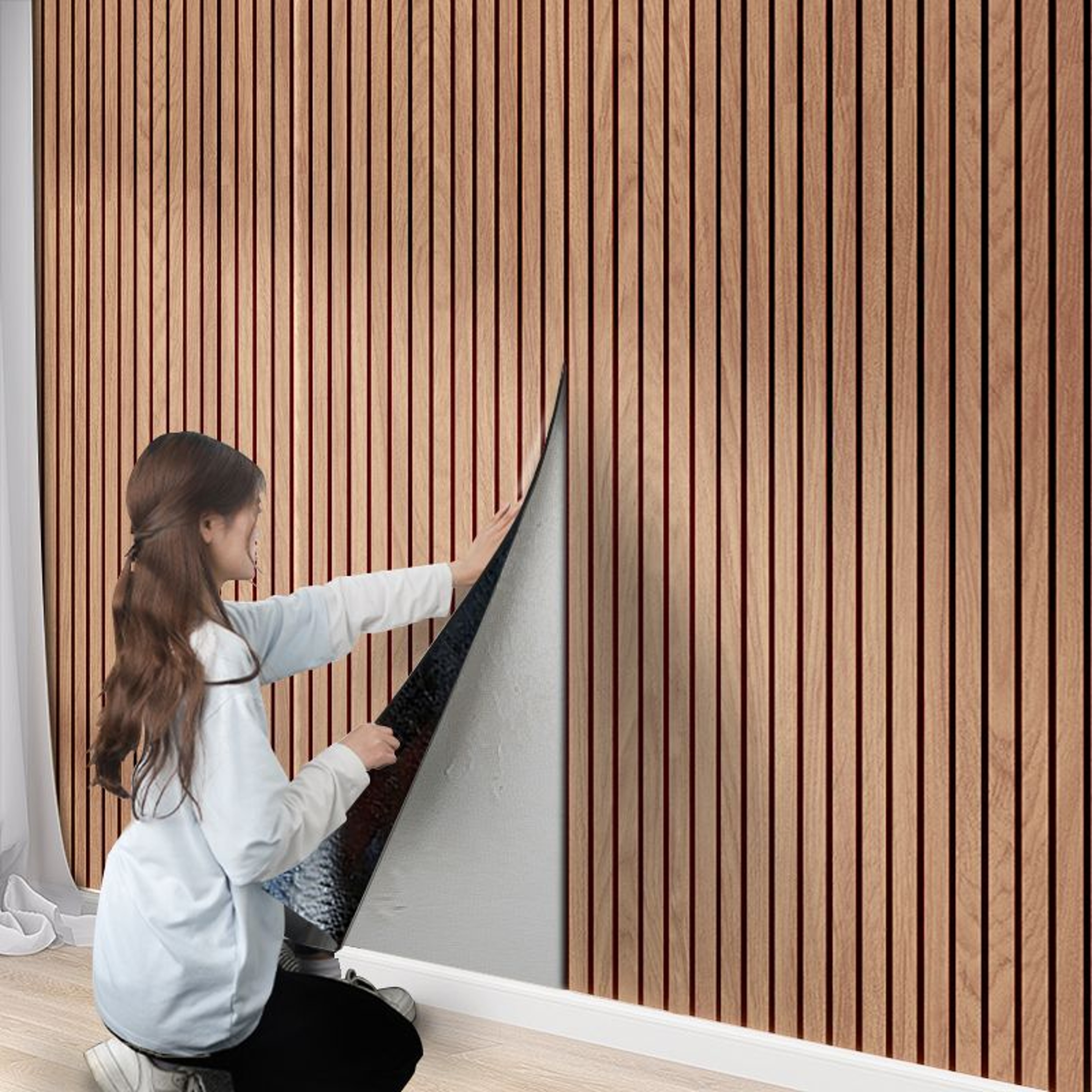Peel And Stick Wall Panels Self Adhesive Foam Wallpaper For Living Room Ceiling Decor 2