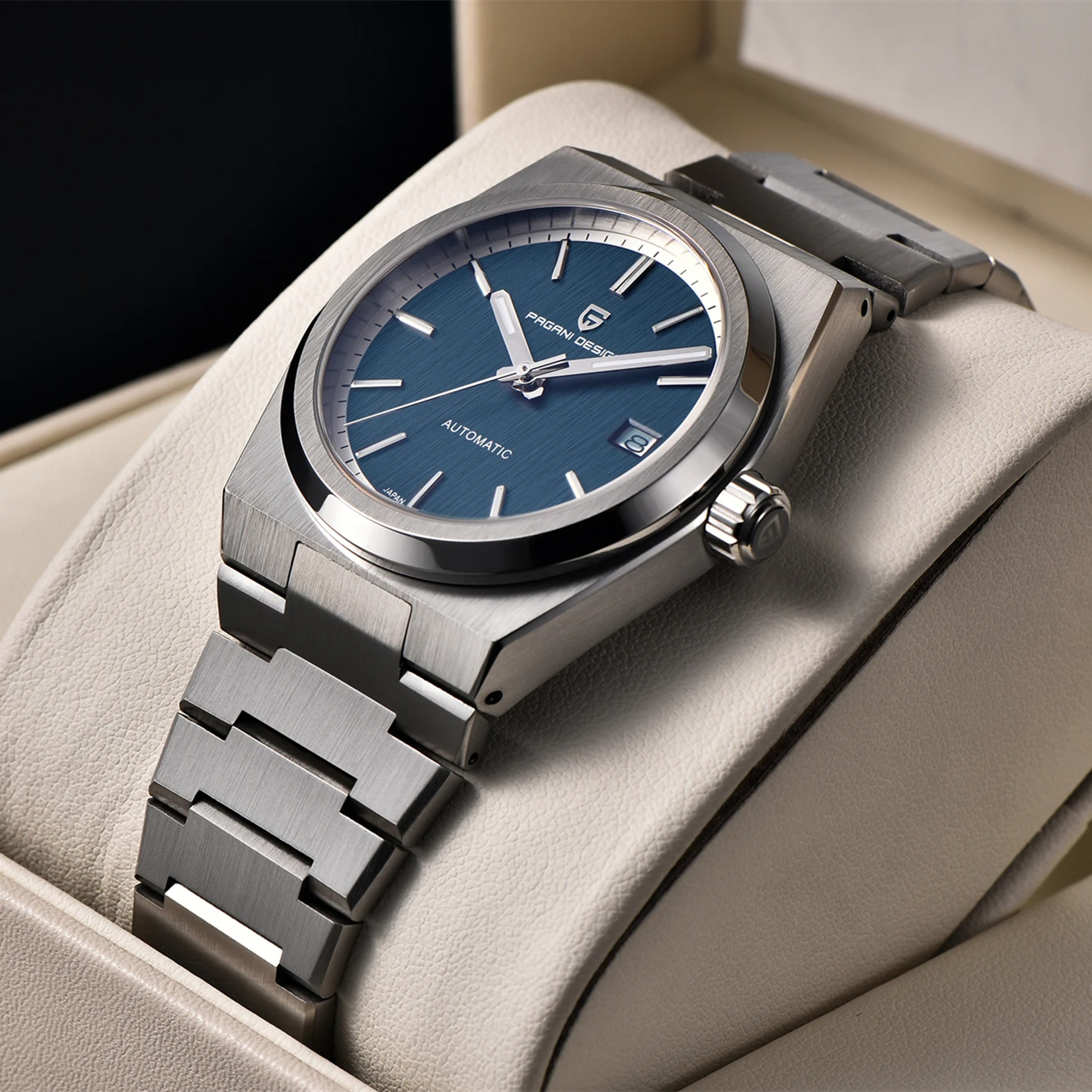 Mens Automatic Mechanical Watch Waterproof Stainless Steel 3