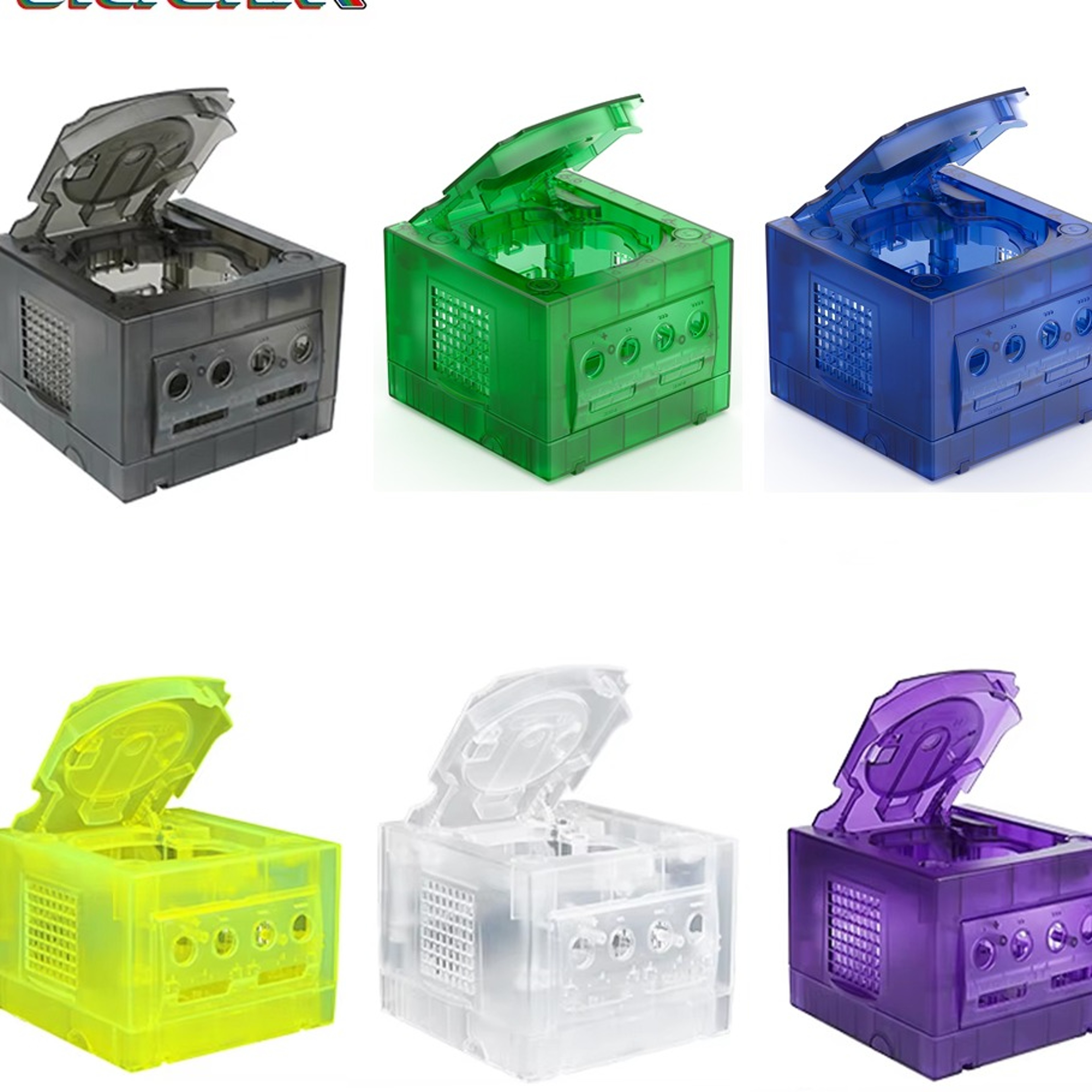 GameCube Replacement Shell Transparent NGC Console Housingjpg