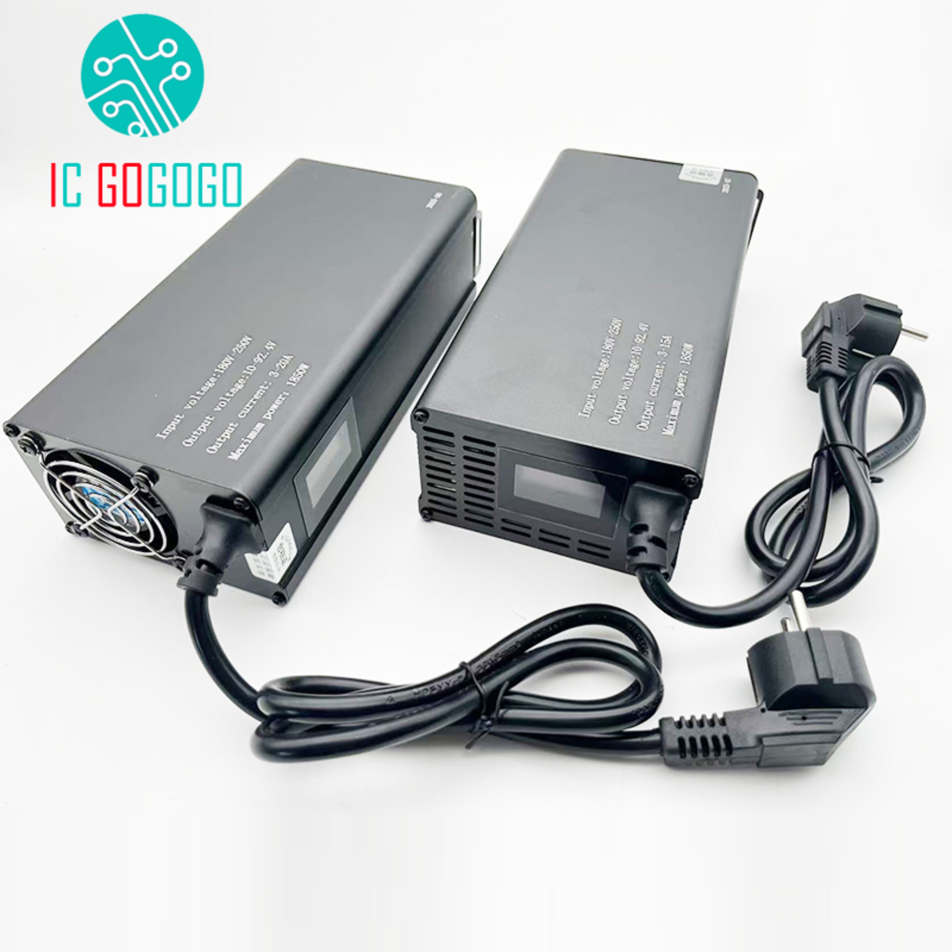 Adjustable Lithium Battery Charger LiFePO4 Smart Charger 3