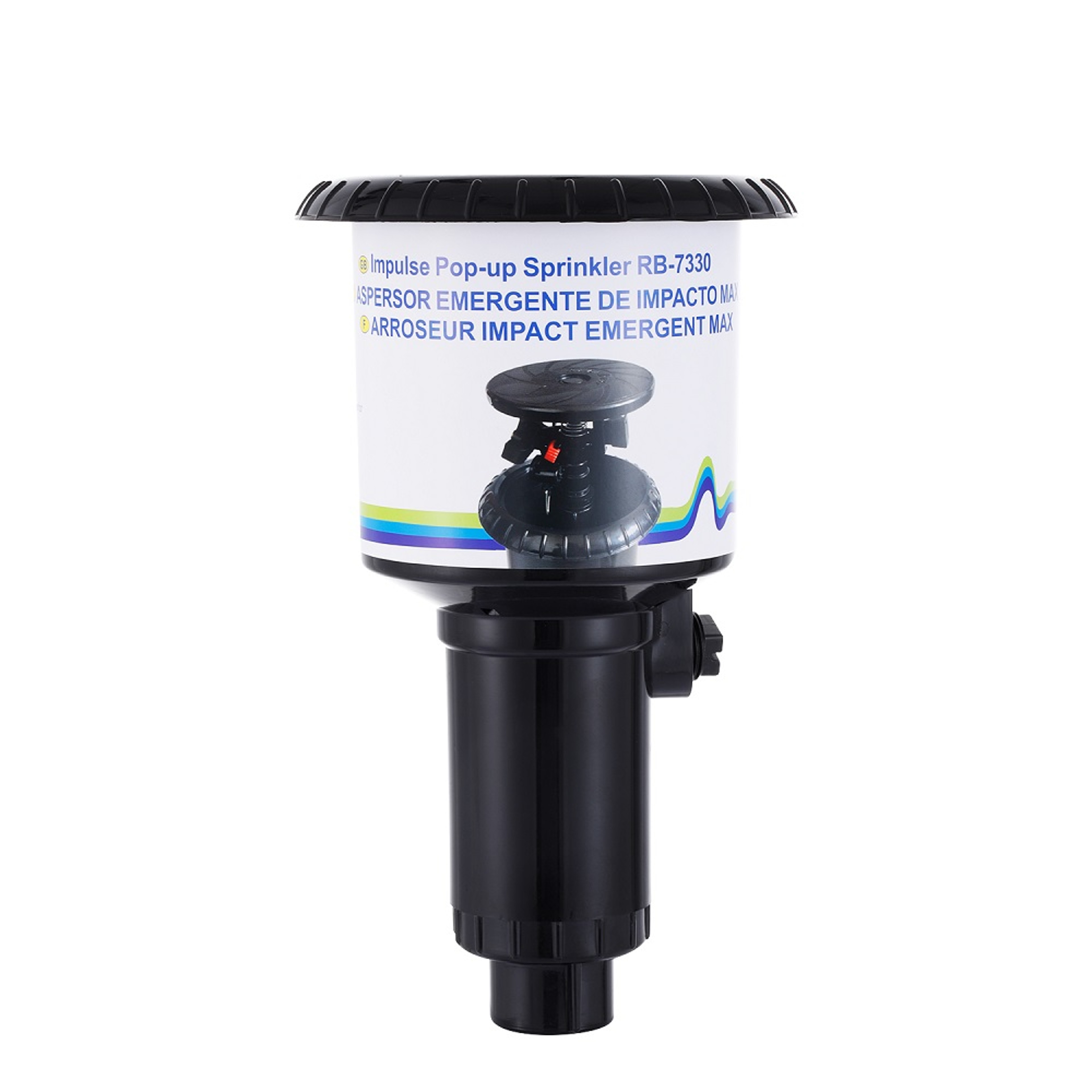 Adjustable Pop Up Impact Sprinkler Head for Automatic Lawn and Farmland Irrigation – view 2