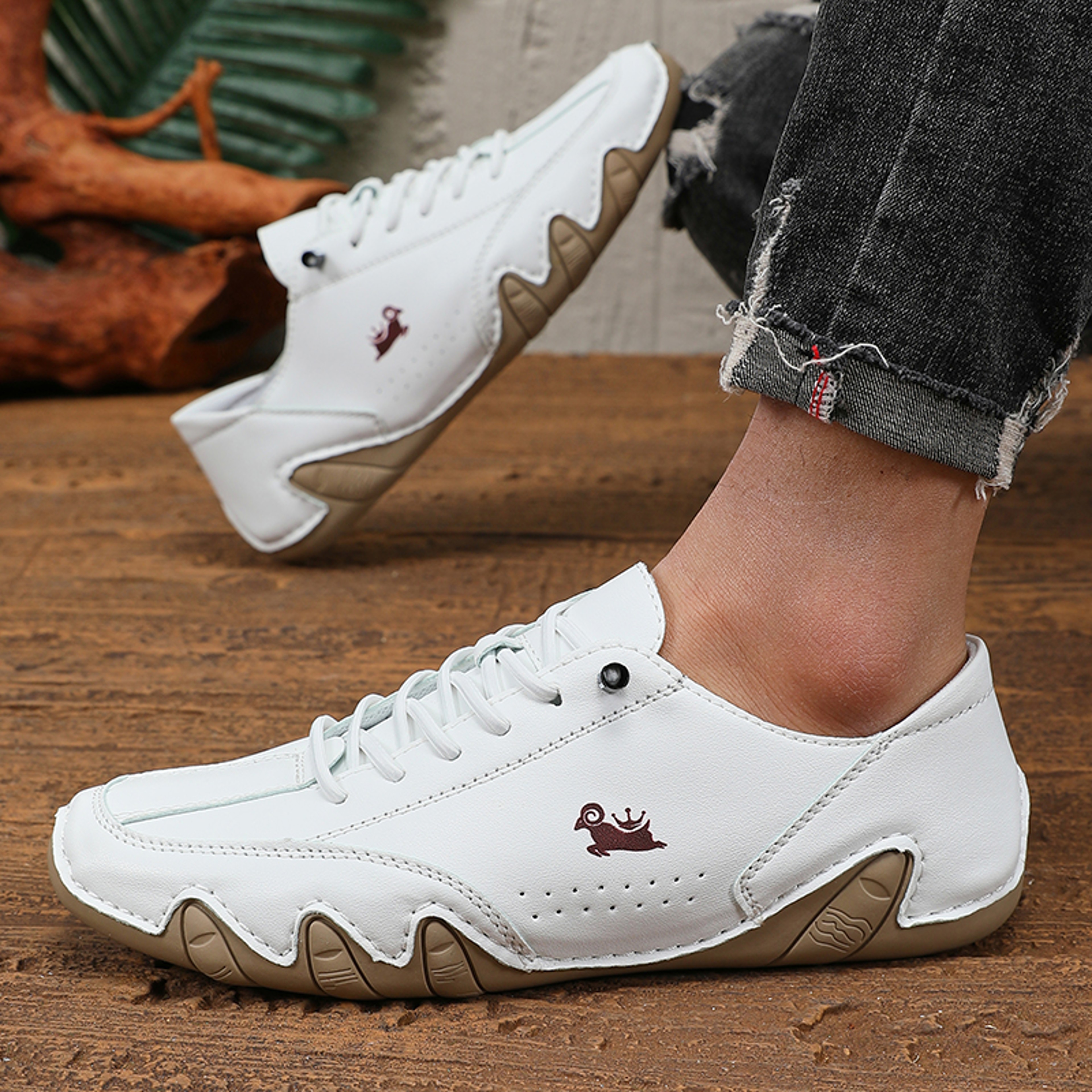 Mens Breathable Casual Loafers Soft Sole Walking and Driving Shoes – view 5