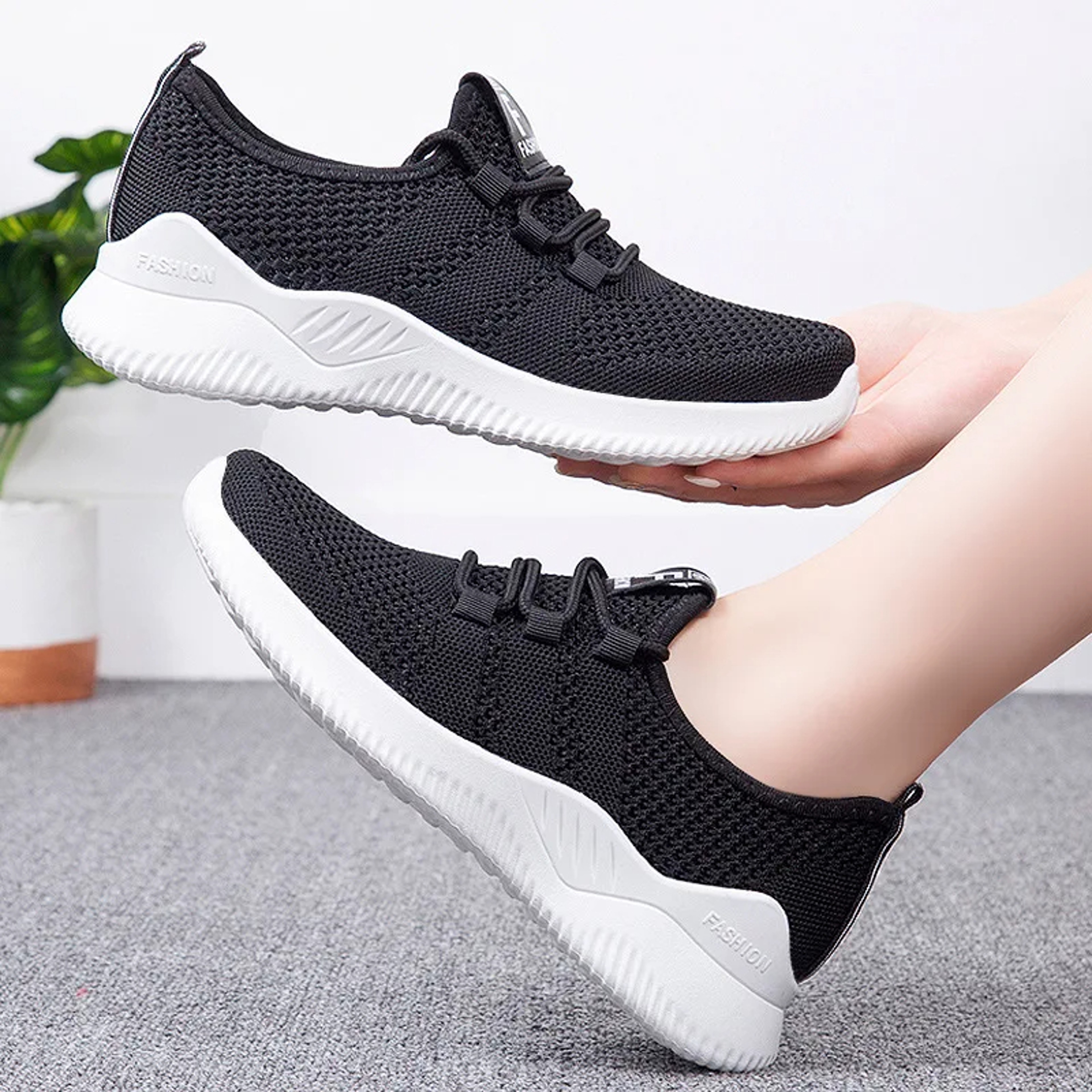Breathable Walking Sneakers for Women Lightweight Mesh Casual Gym Shoes – view 1