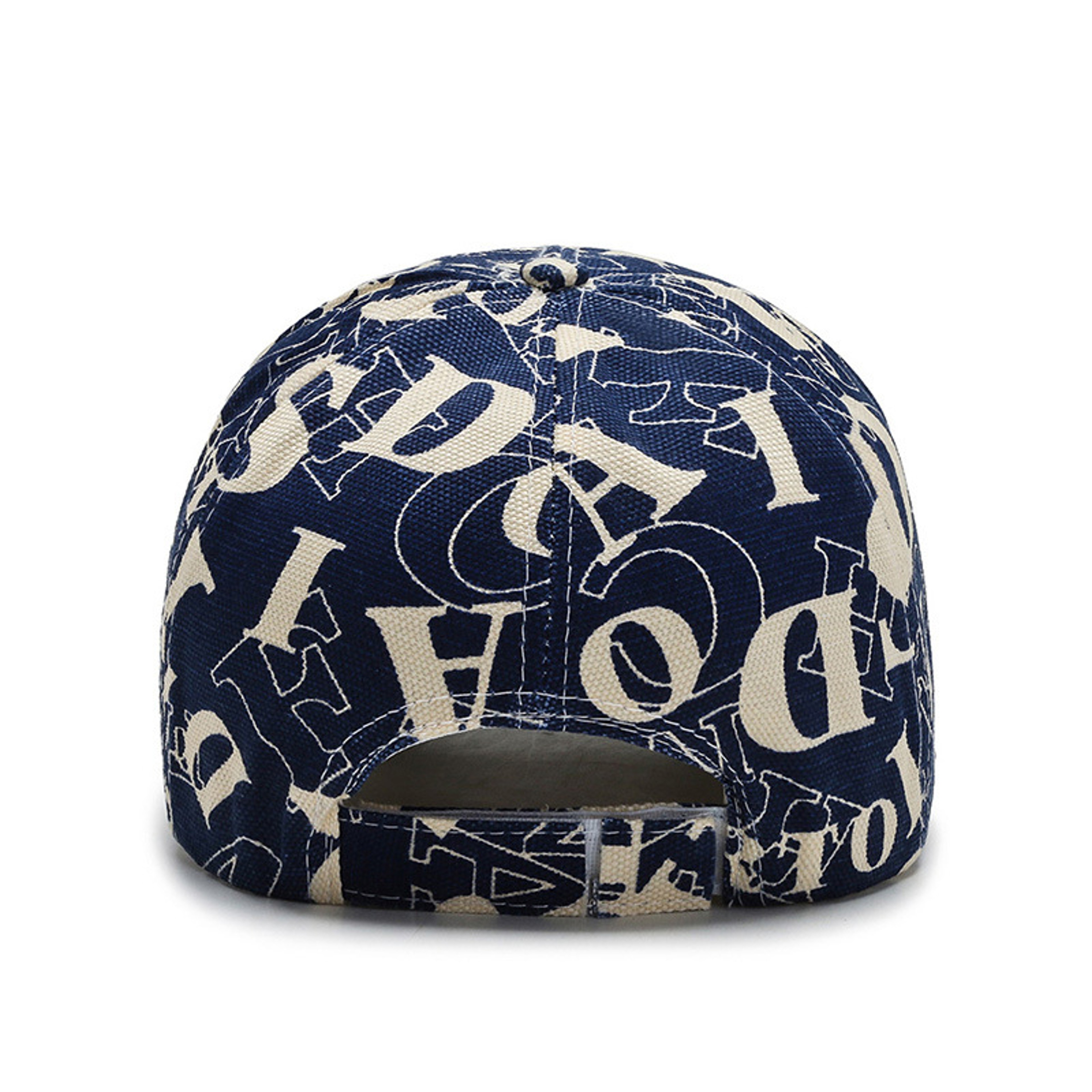 Vintage Letter Print Baseball Cap Unisex Hip Hop Streetwear Hat 3