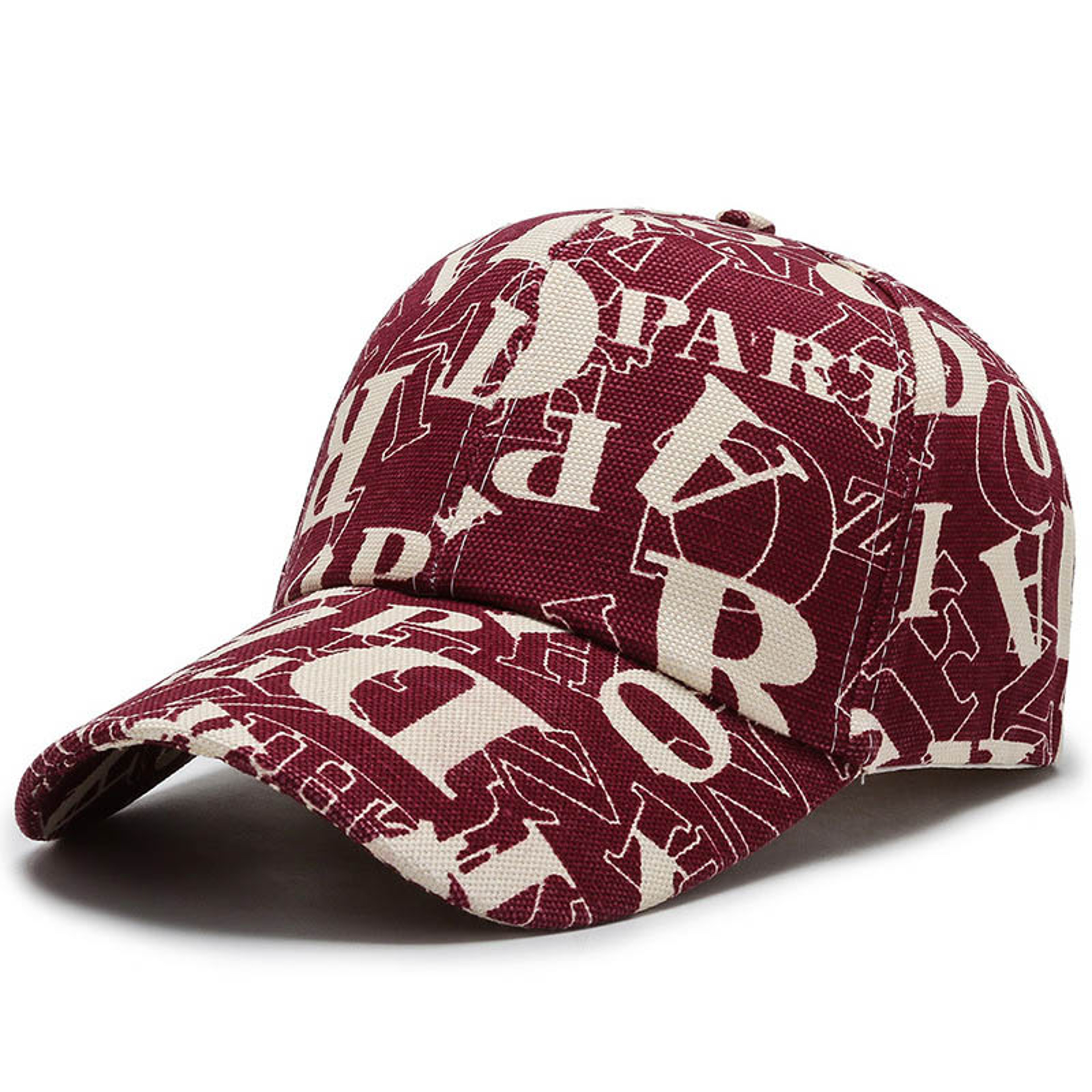 Vintage Letter Print Baseball Cap Unisex Hip Hop Streetwear Hat 6