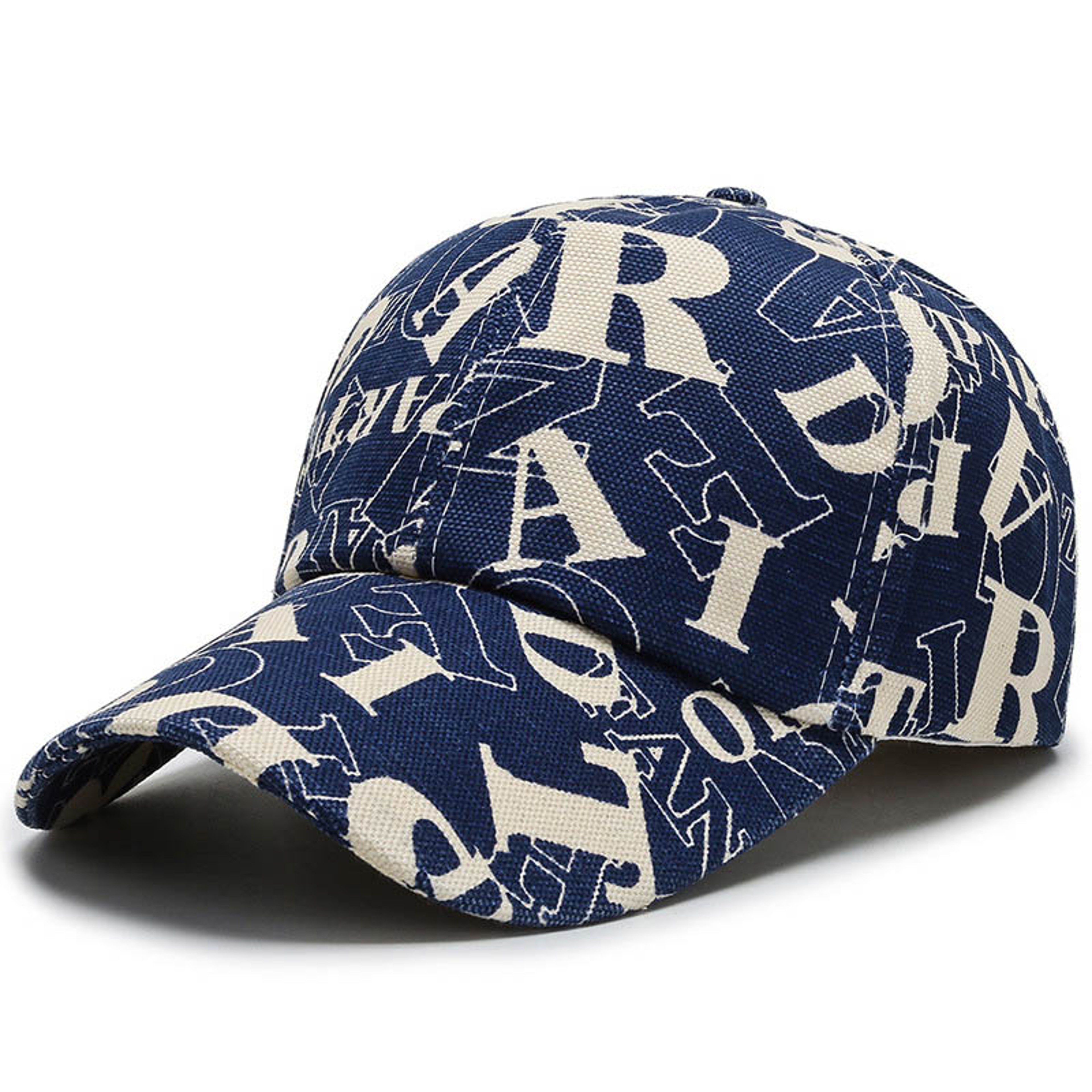 Vintage Letter Print Baseball Cap Unisex Hip Hop Streetwear Hat 7