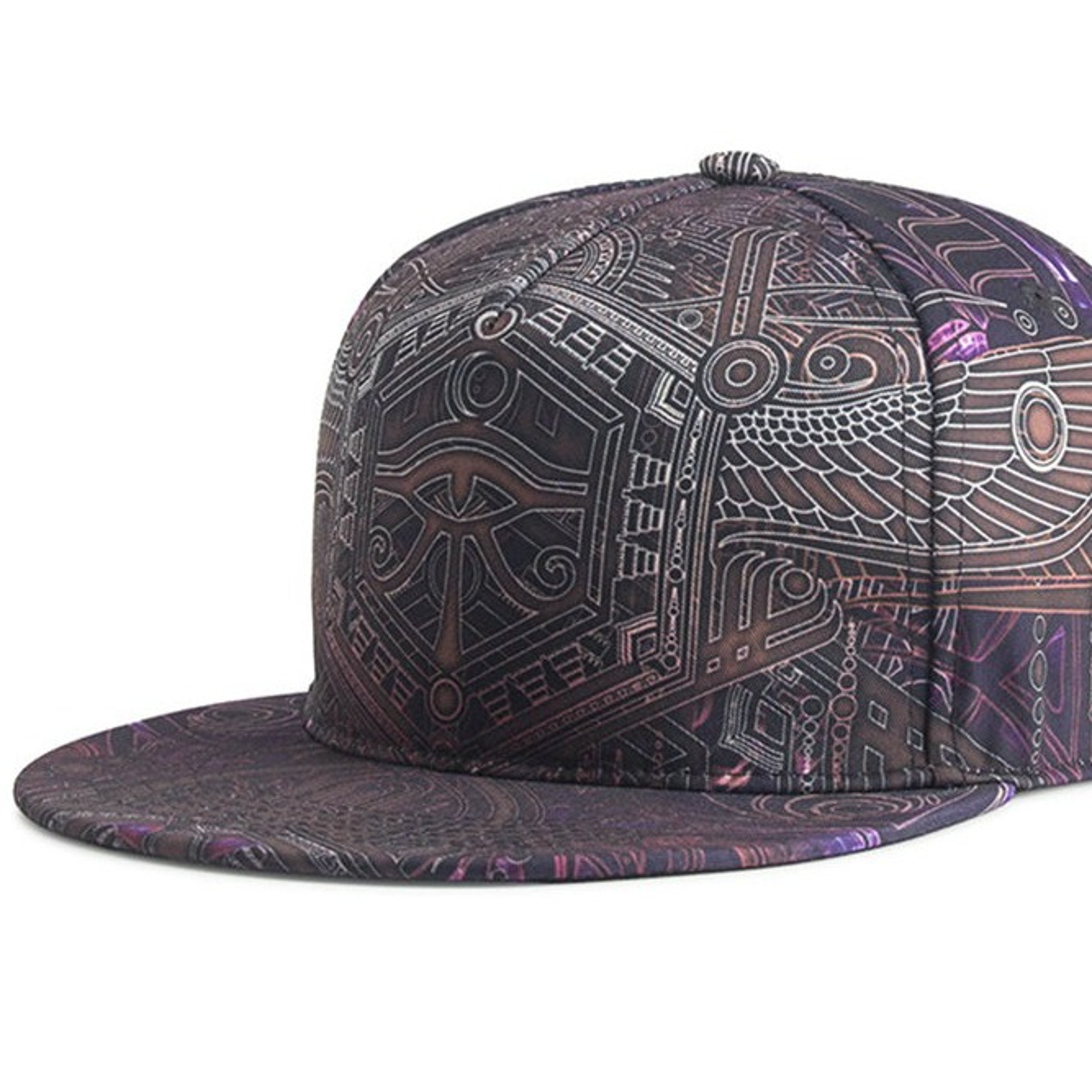 Unisex Adjustable Snapback Baseball Cap with Flat Brim for Hip Hop Streetwearjpg