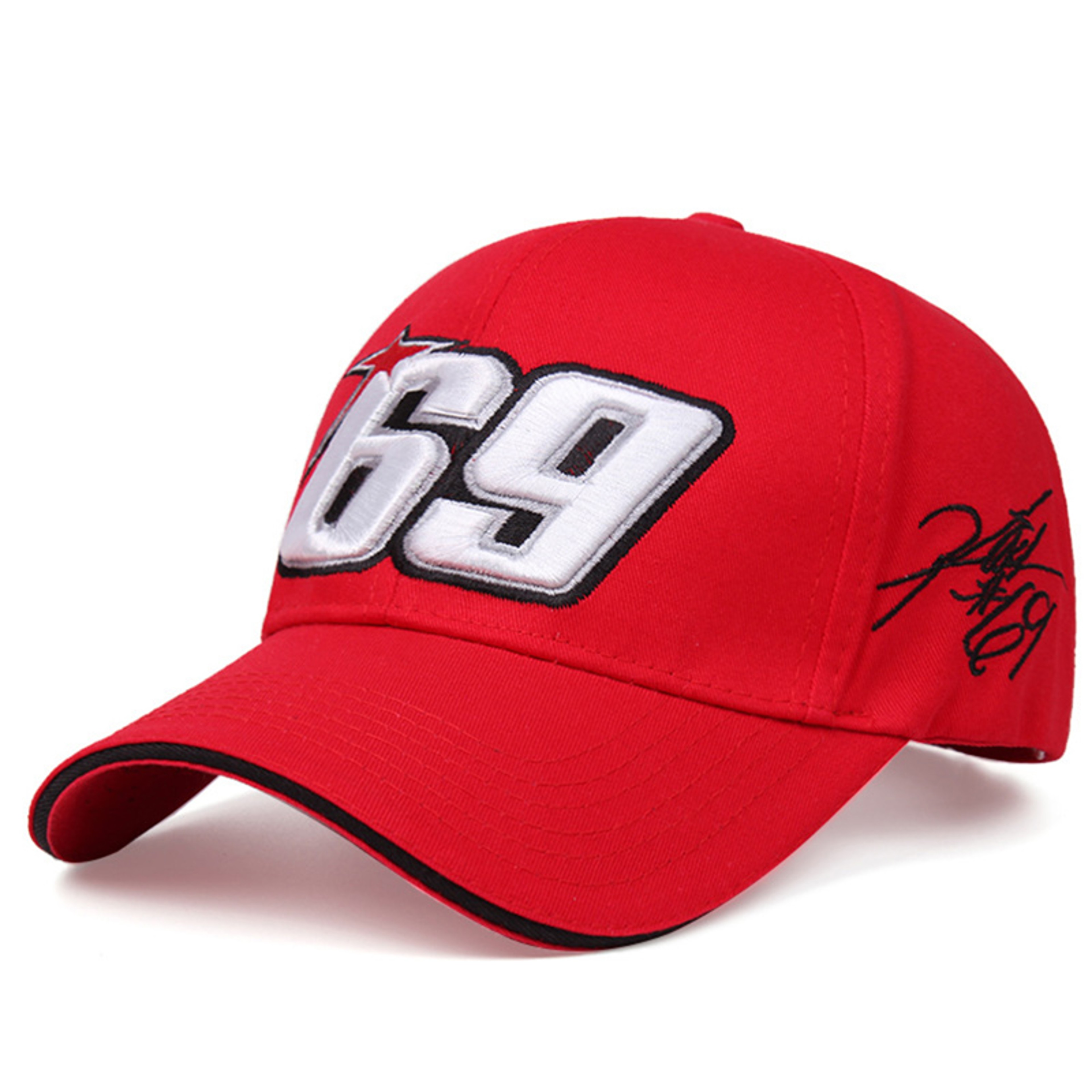Racing Snapback Hat Adjustable Unisex Baseball Cap for Motorcycle Fans – view 2