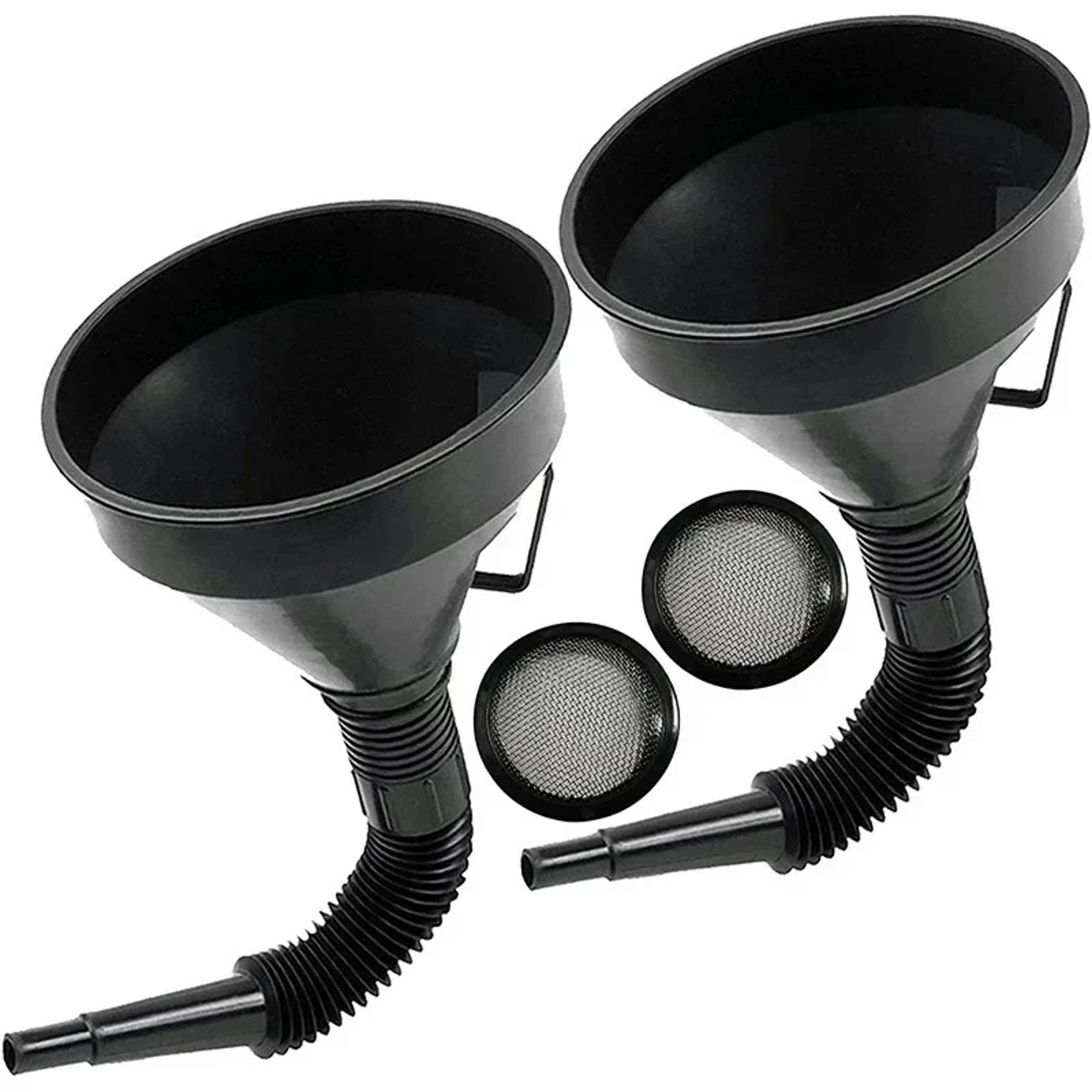 Universal Fuel Funnel with Filter and Flexible Extension Spout for Cars Motorcycles and Trucks – view 8