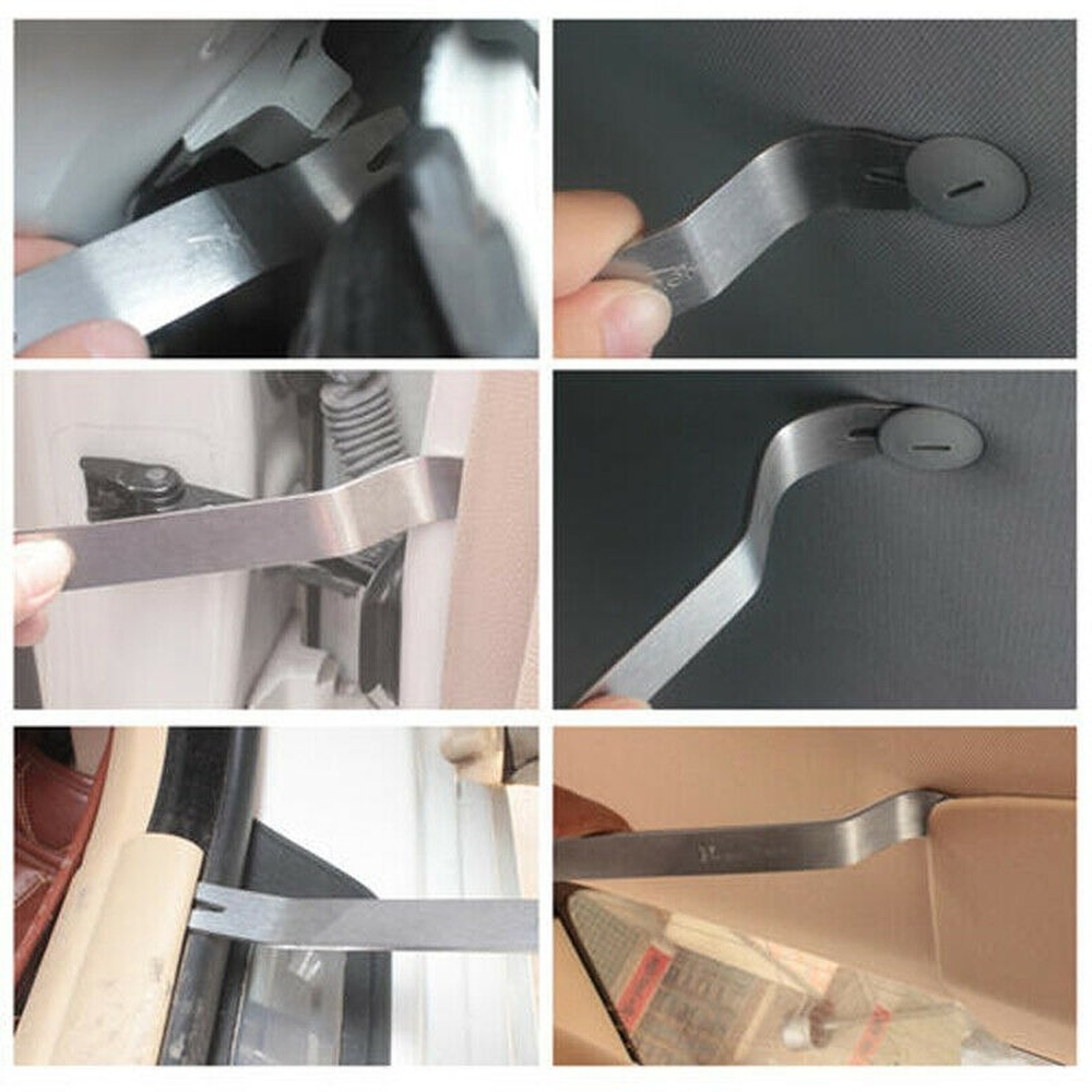Car Trim Removal Tool Kit for Door Panels Dashboards Radio and Audio Installation – view 3