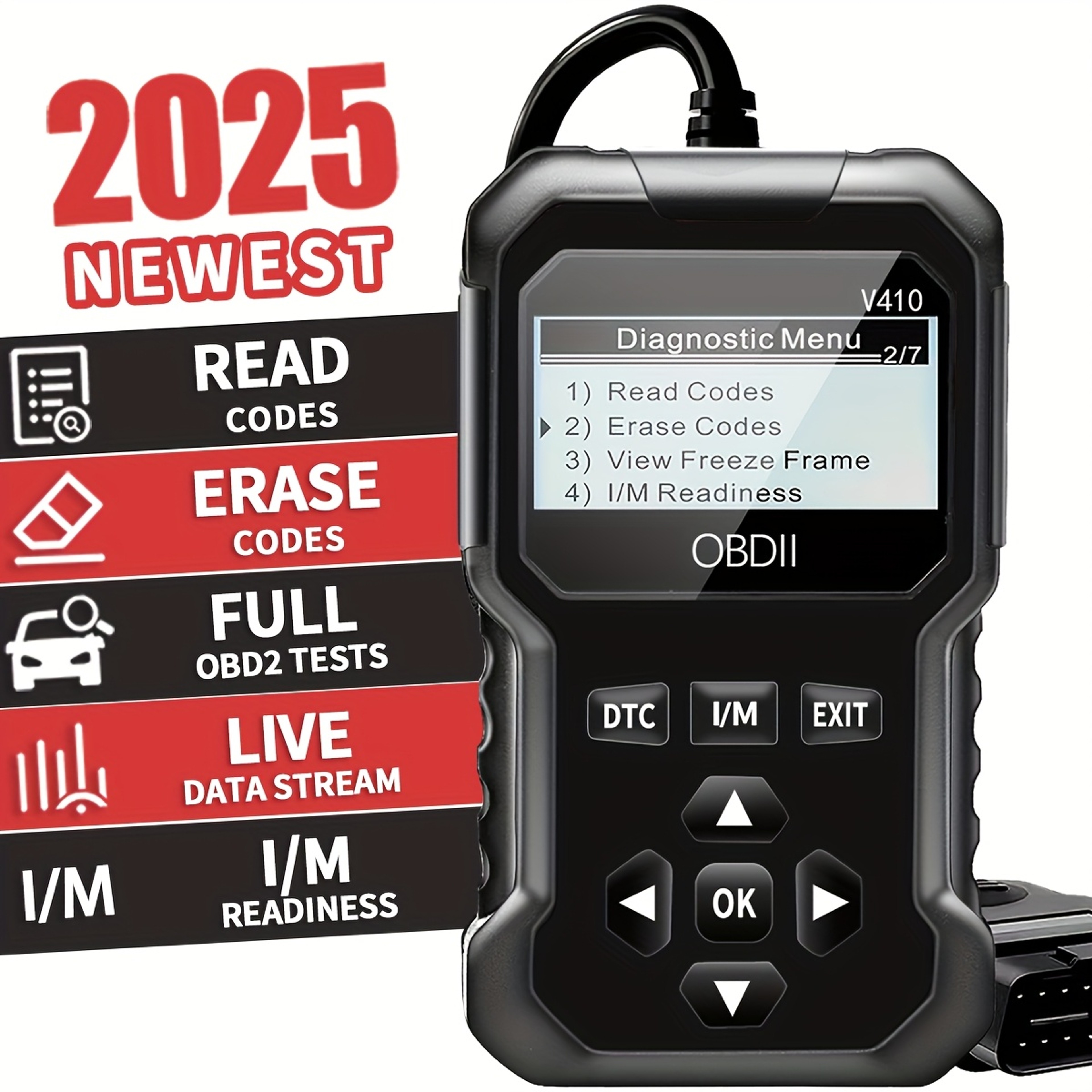 Car Diagnostic Scanner Engine Fault Code Reader for old and Newer Vehicles – view 12