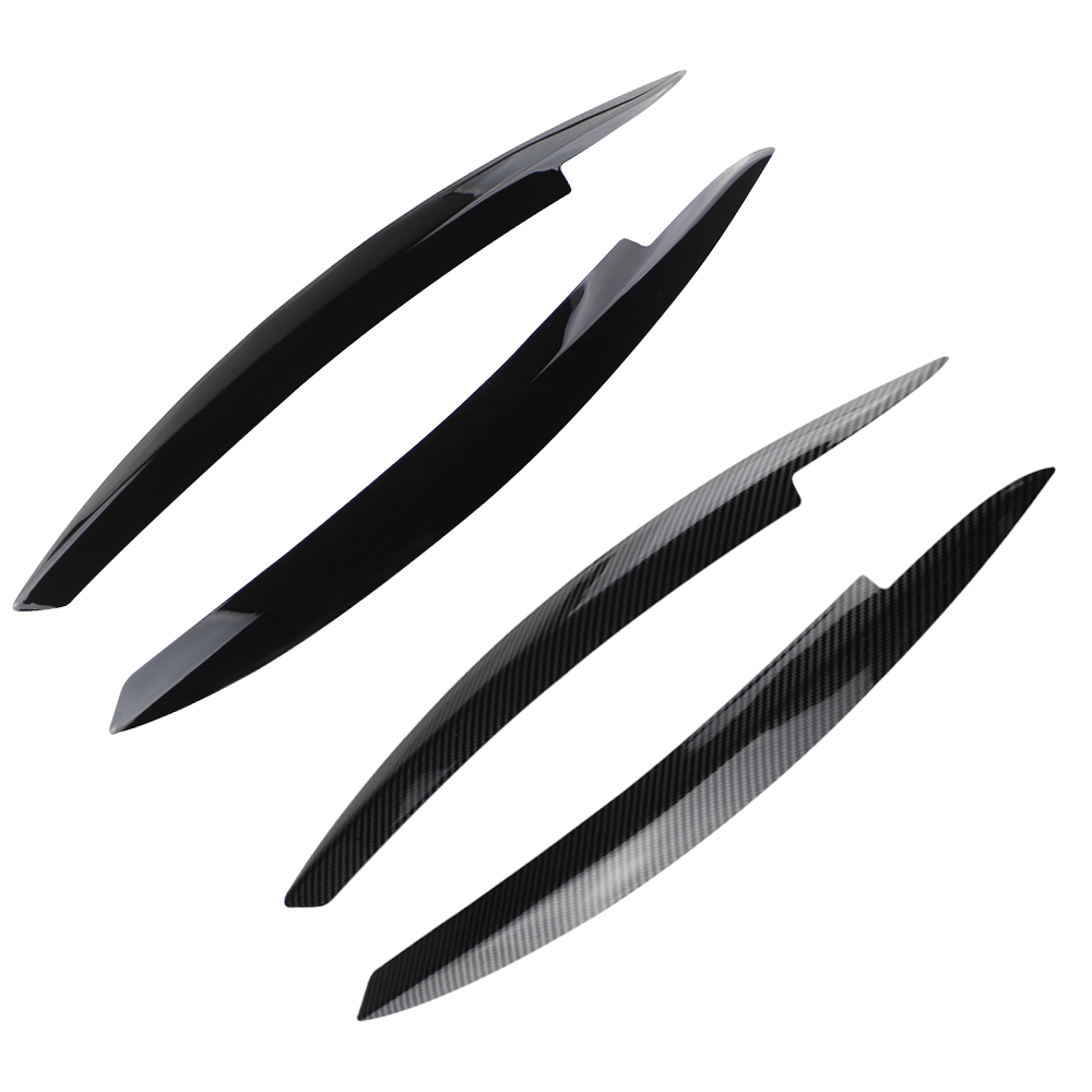 Headlight Eyebrow Trim Sporty Eyelid Covers – view 4