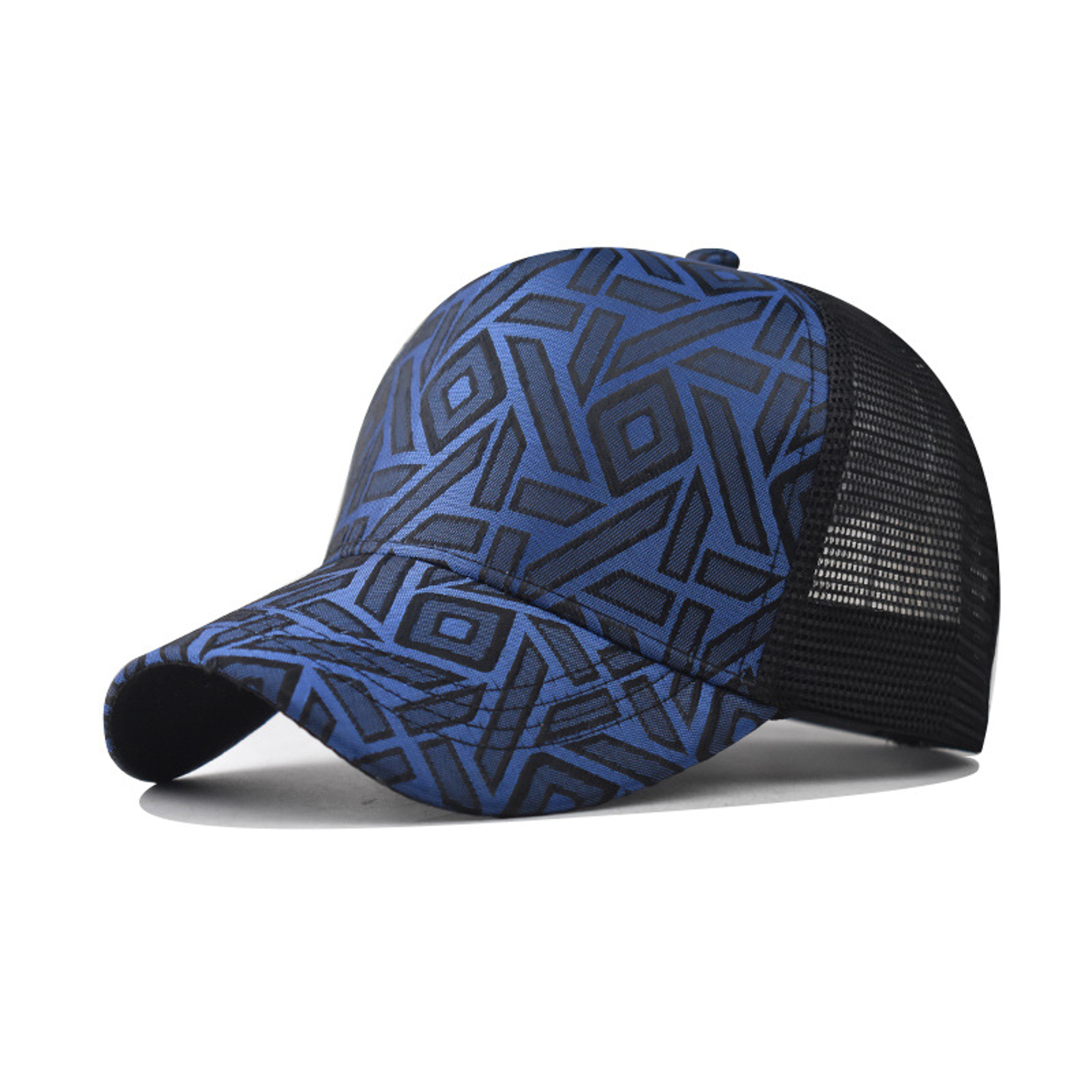 Plaid Mesh Baseball Cap Breathable Unisex Summer Sun Hat – view 10
